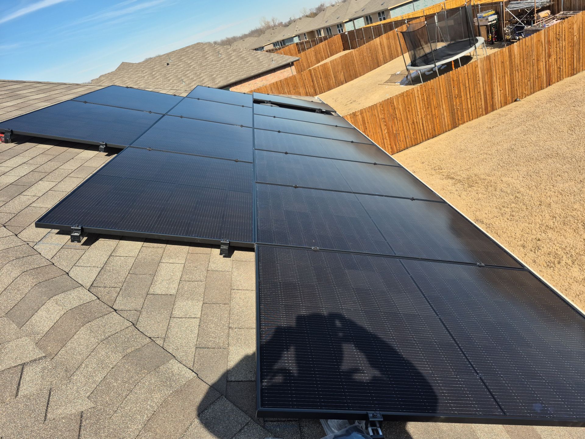 Project in Princeton, TX by Trojan Solar