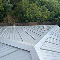 24ga 1" Nail-Strip Mill Finish by Total Roofing System The Metal Roof Experts