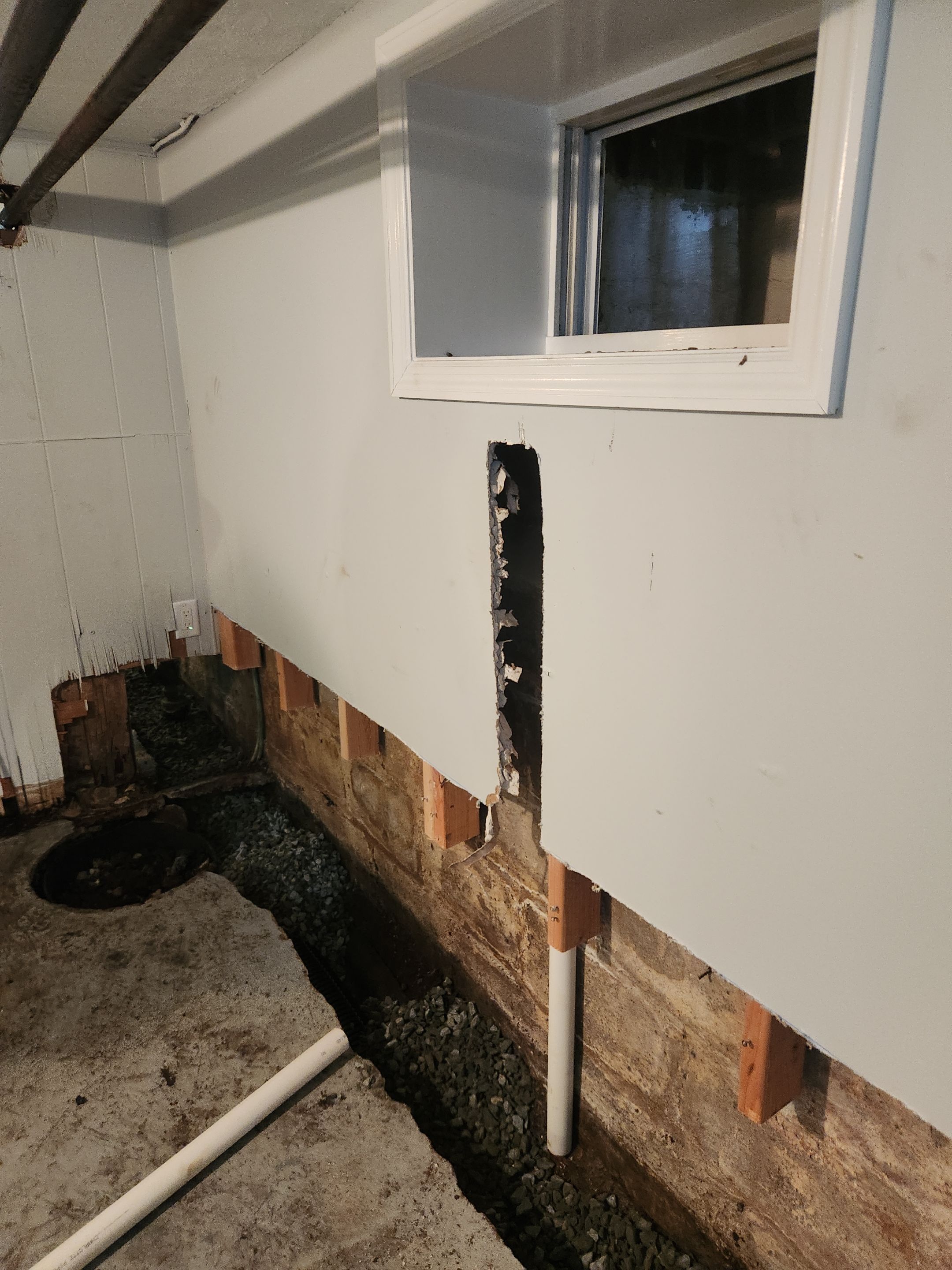 Interior French Drain West Orange NJ by Pure Service Pro, LLC 