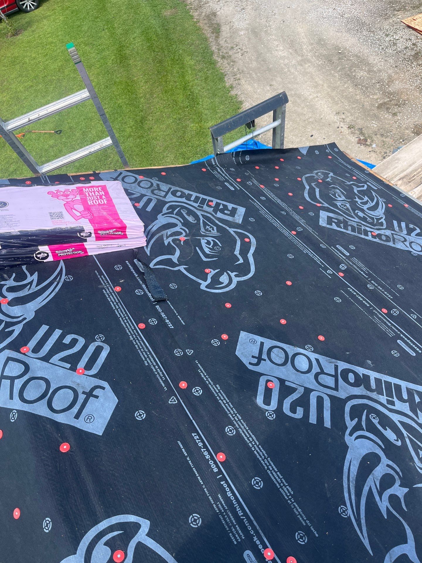 Residential Roofing Installation using Owen's Corning Duration (Lifetime) Shingles by Roof Repair Company