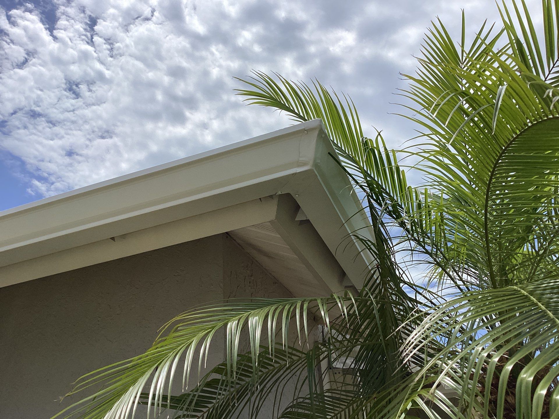 Gutter Installation Project in Estero FL by Gutter Professors