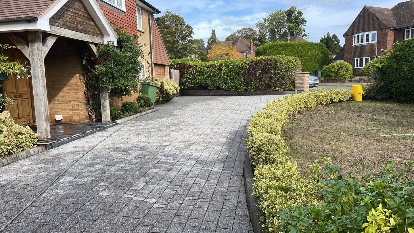 Exterior Clean - Roof - Patio - Driveway using Honda 15lpm Low Pressure Washing Machine by Ges Exterior Cleaning ltd