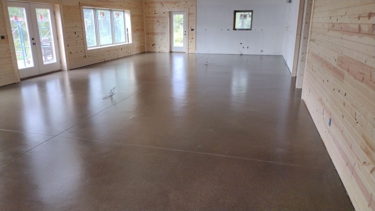 Stunning Residential Grind and Clear by Revival Concrete Coatings