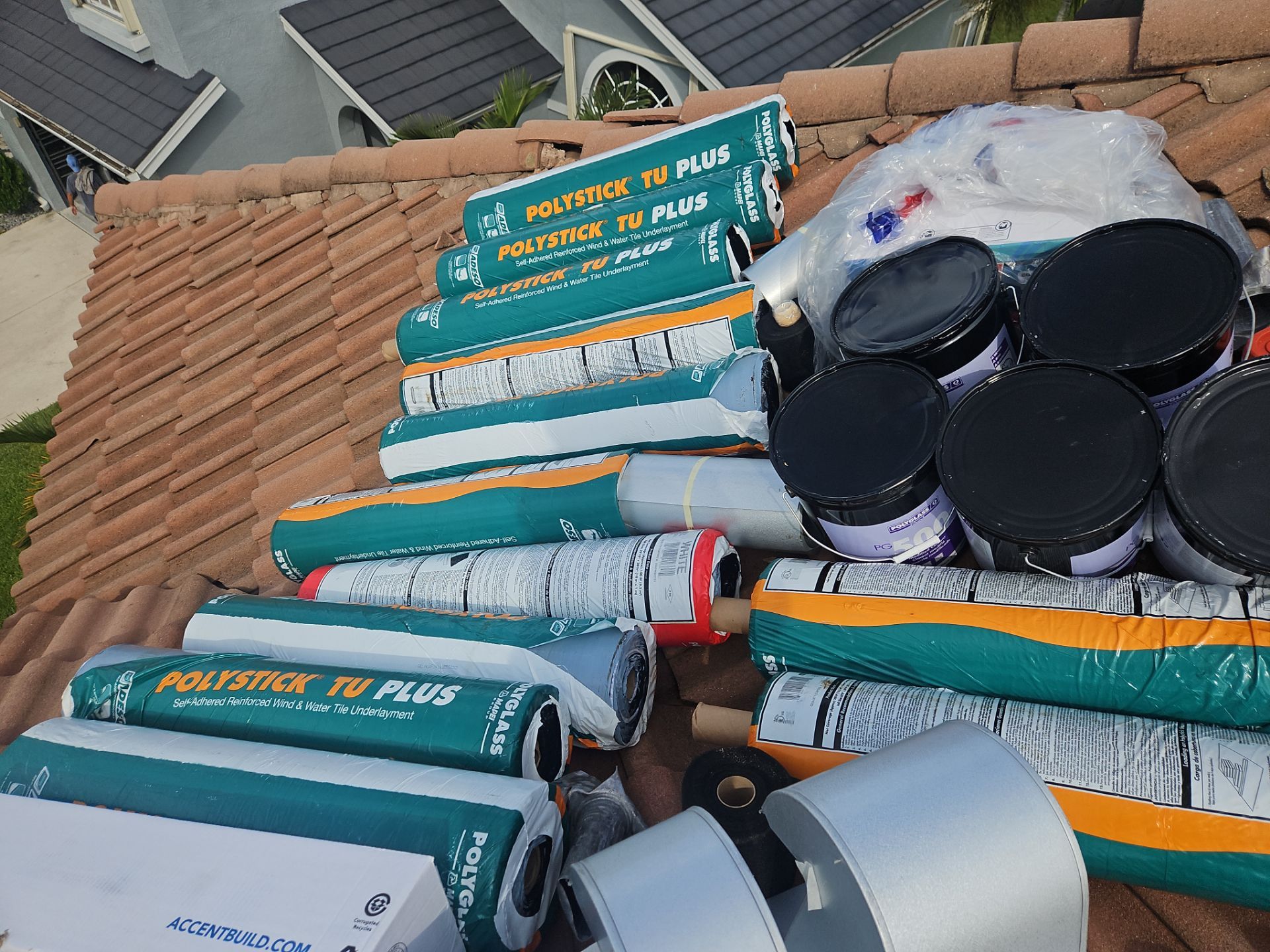 Residential Roofing Installation using WestLake Roofing Tile by BLUES BROTHERS ROOFING