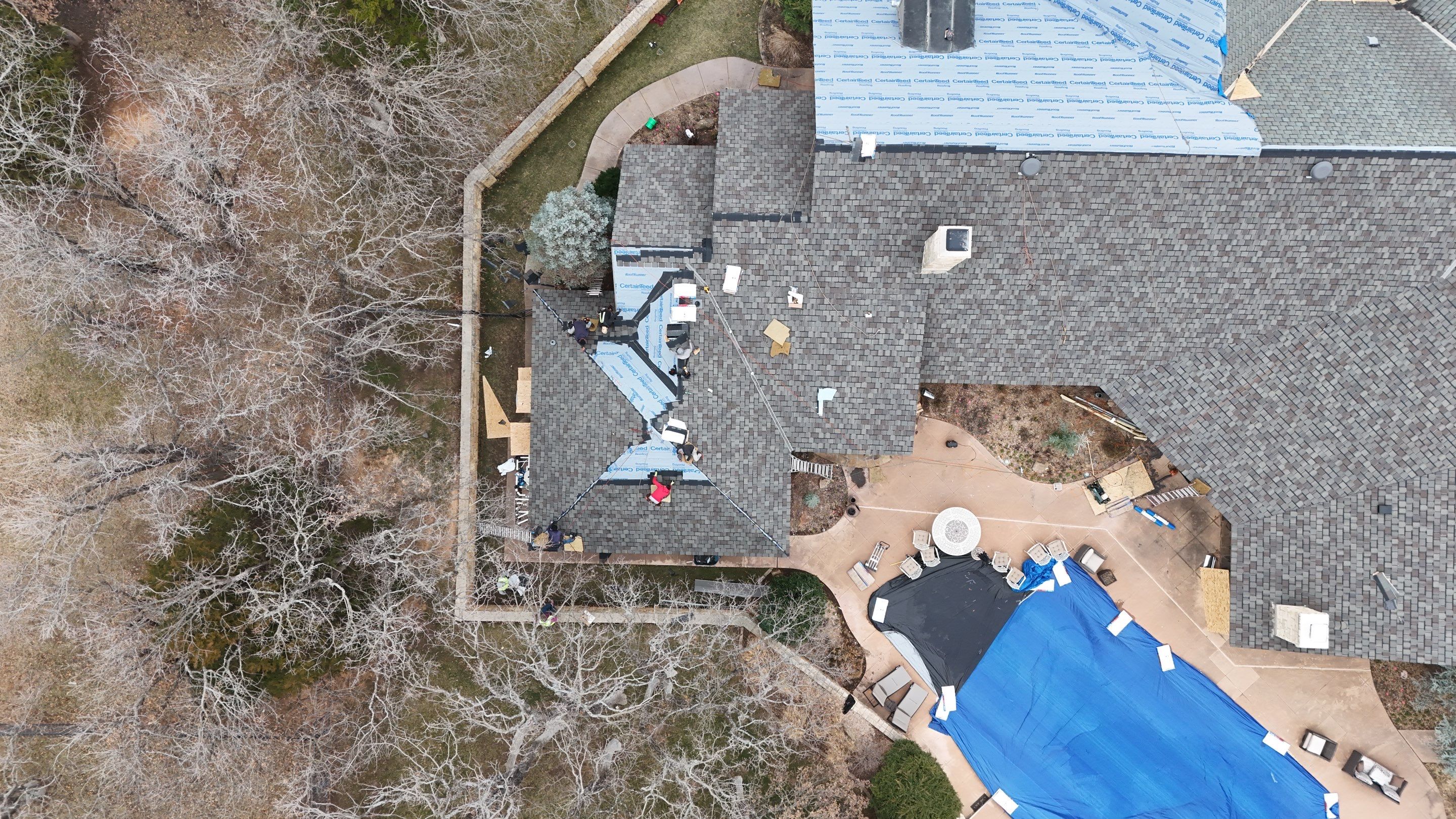 Reroof using Certainteed Integrity Roof System by Castillo Roofing