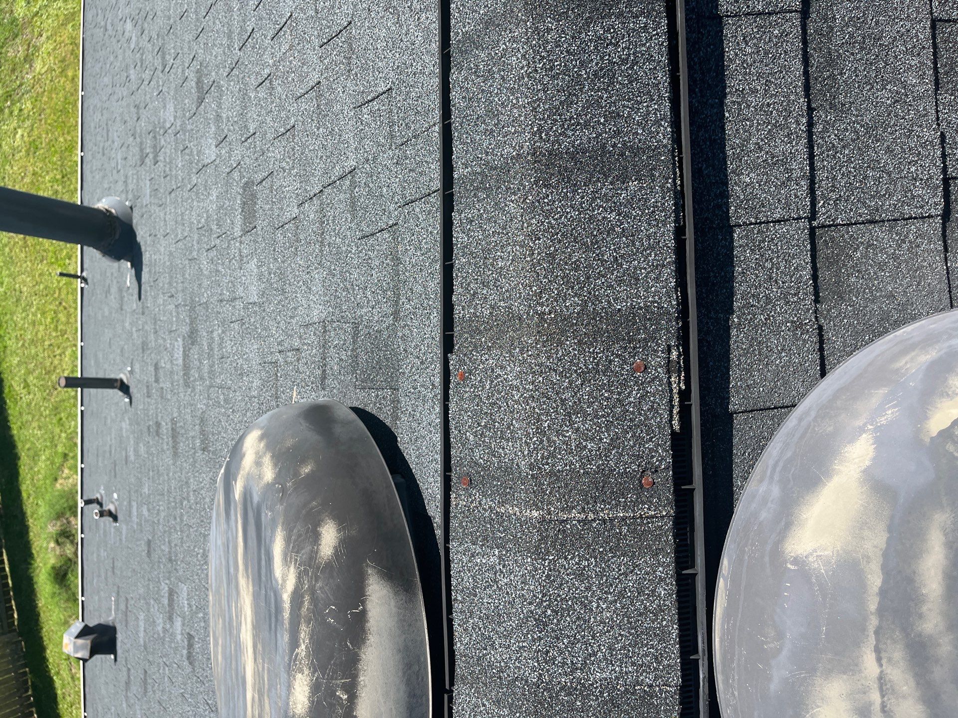 Hail Damage using Owen's Corning Duration (Lifetime) Shingles by Roof Repair Company