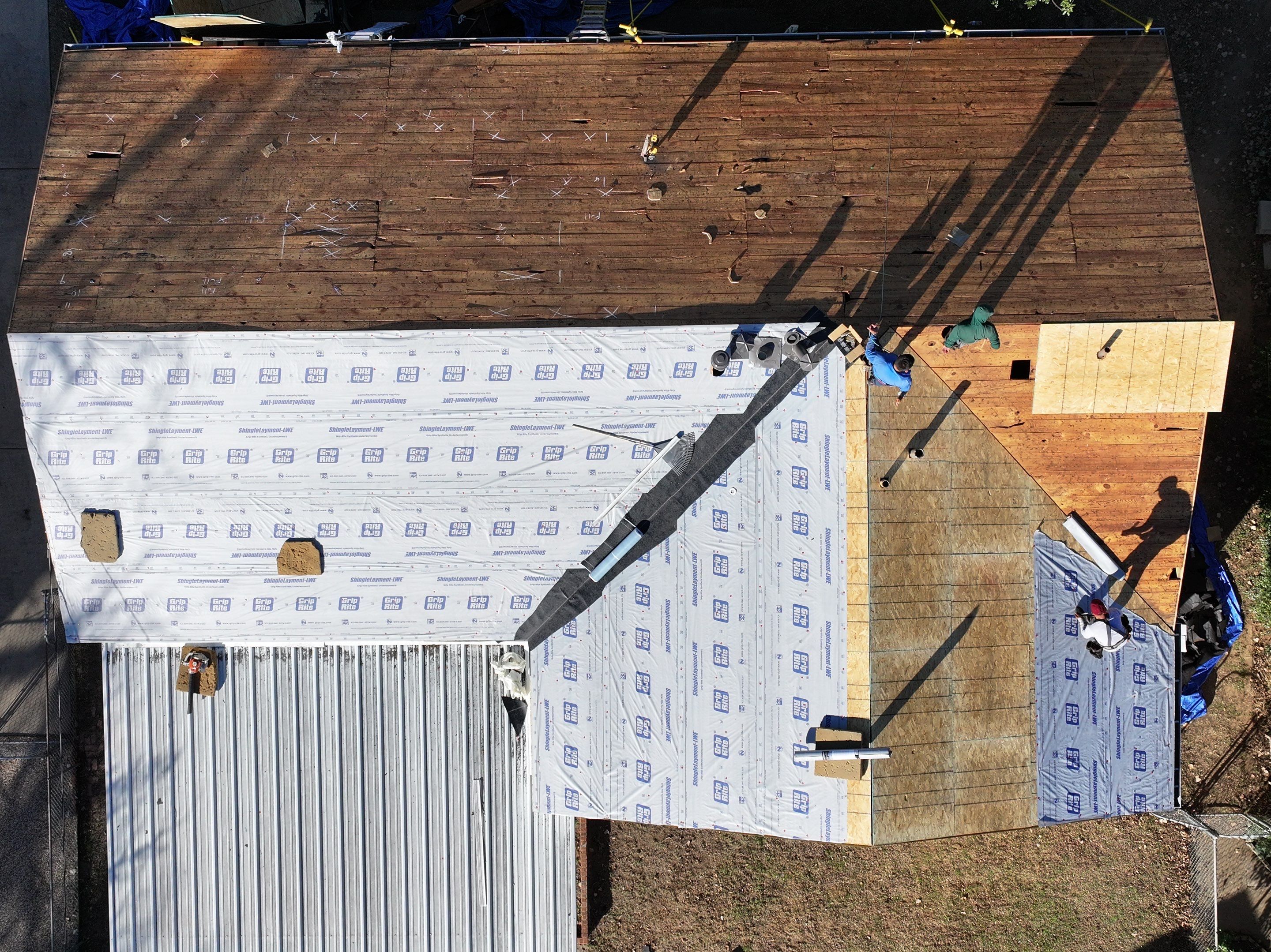 Owens Corning Duration Harbor blue, New Decking!!! by Becker Roofing and Exteriors