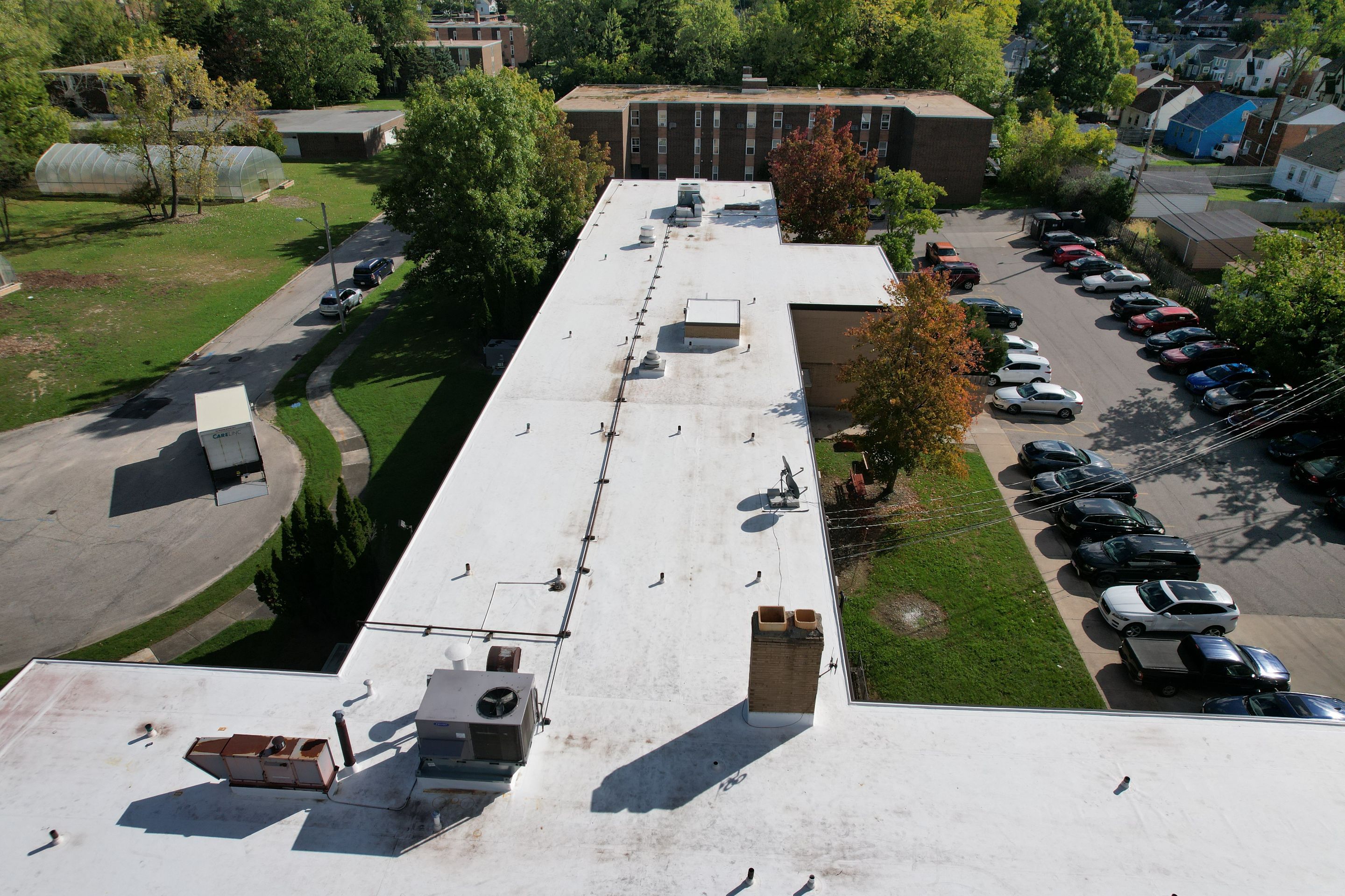 TPO Layover and Coping Metal Replacement for Maple Heights Nursing Home by Atlas Roofing & Restoration