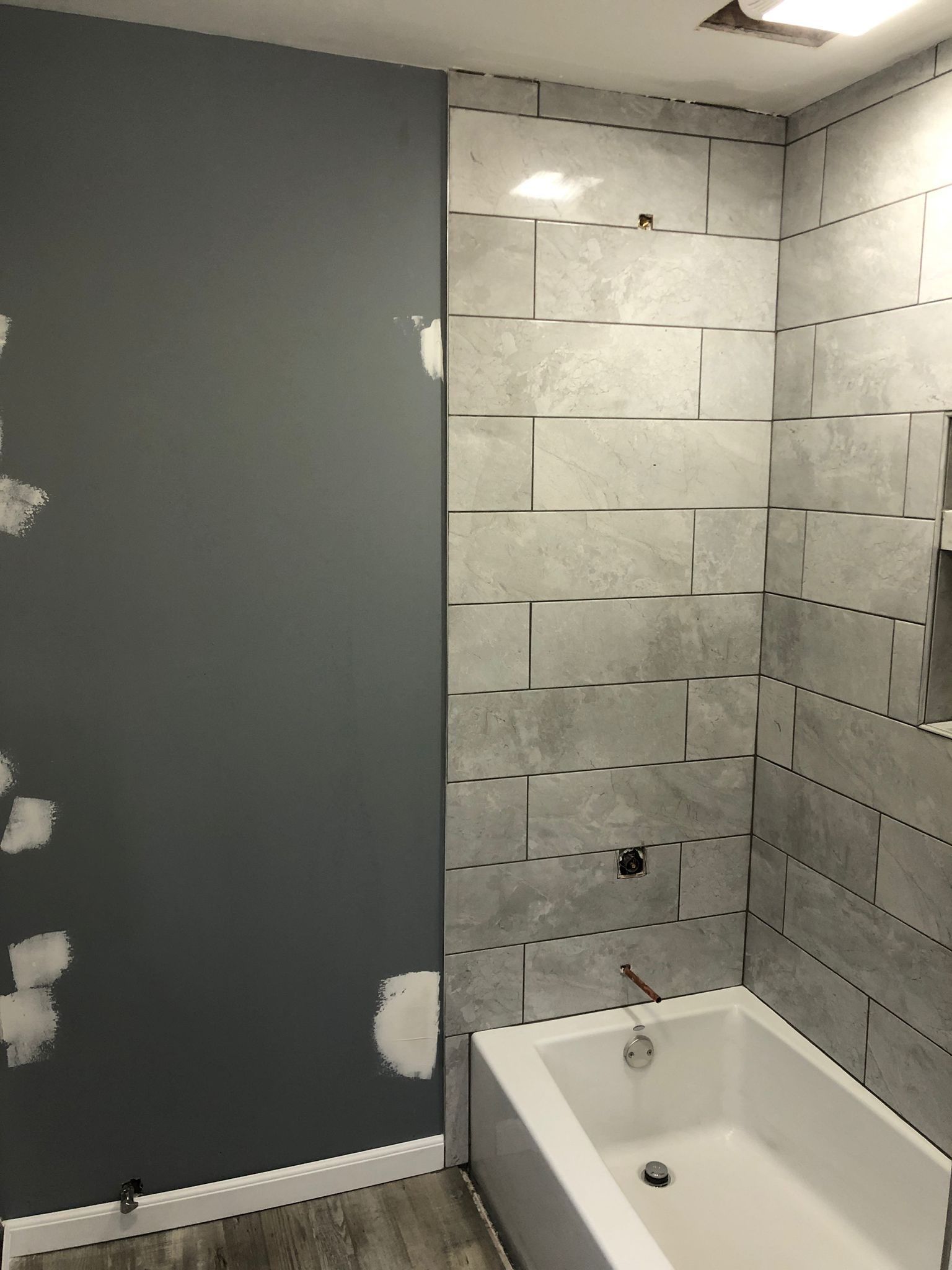 Bathroom Remodel using Tile by Home Concepts Construction