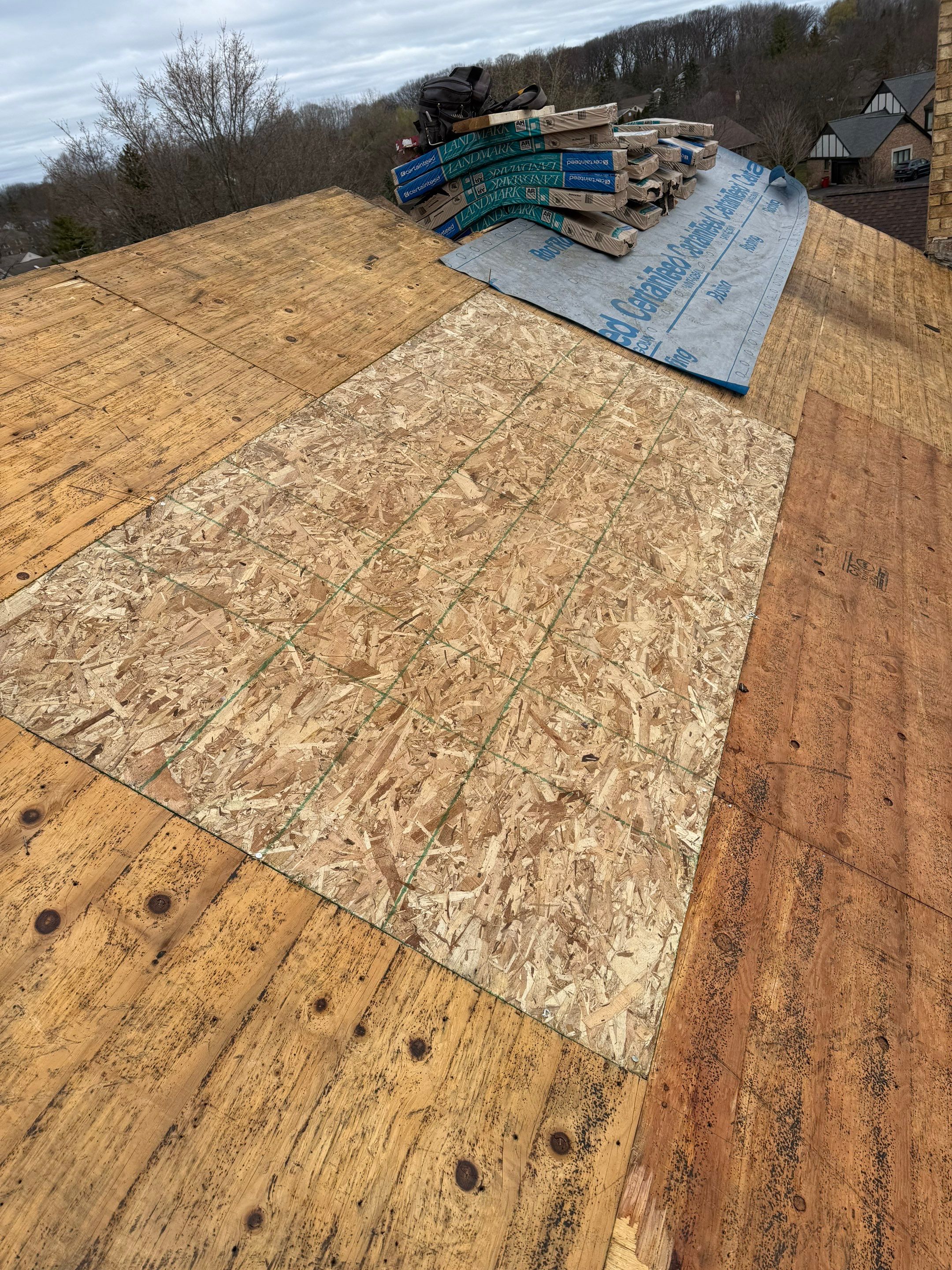 Project in West Bloomfield Township by Eave Roofing
