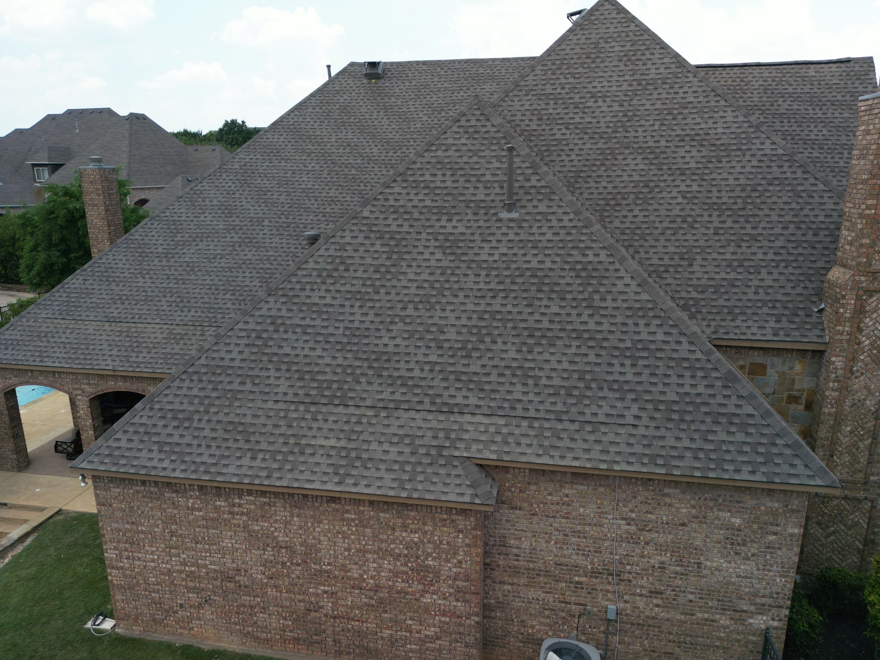 Beautiful Estate Remodel - Roof, Copper Gutters, Exterior Stain, Siding Replacement by First United Roofing & Construction