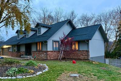 Bellevue Residential Roof Replacement With Gray Architectural Asphalt Shingles