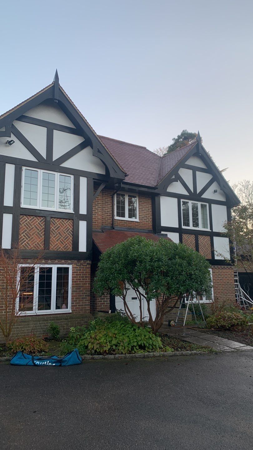 Roof Clean using Honda 15lpm Low Pressure Washing Machine by Ges Exterior Cleaning ltd