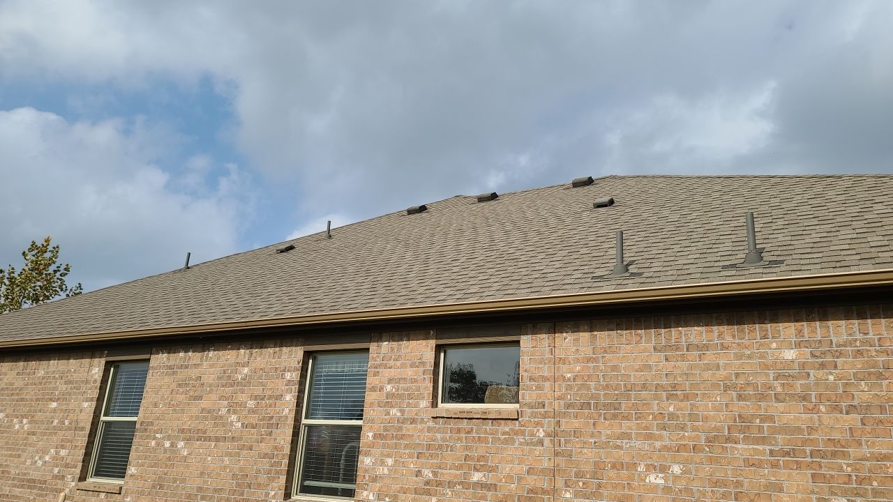 Residential Roof Replacement with Oakridge Asphalt Shingles in Leander by Caliber Restoration LLC