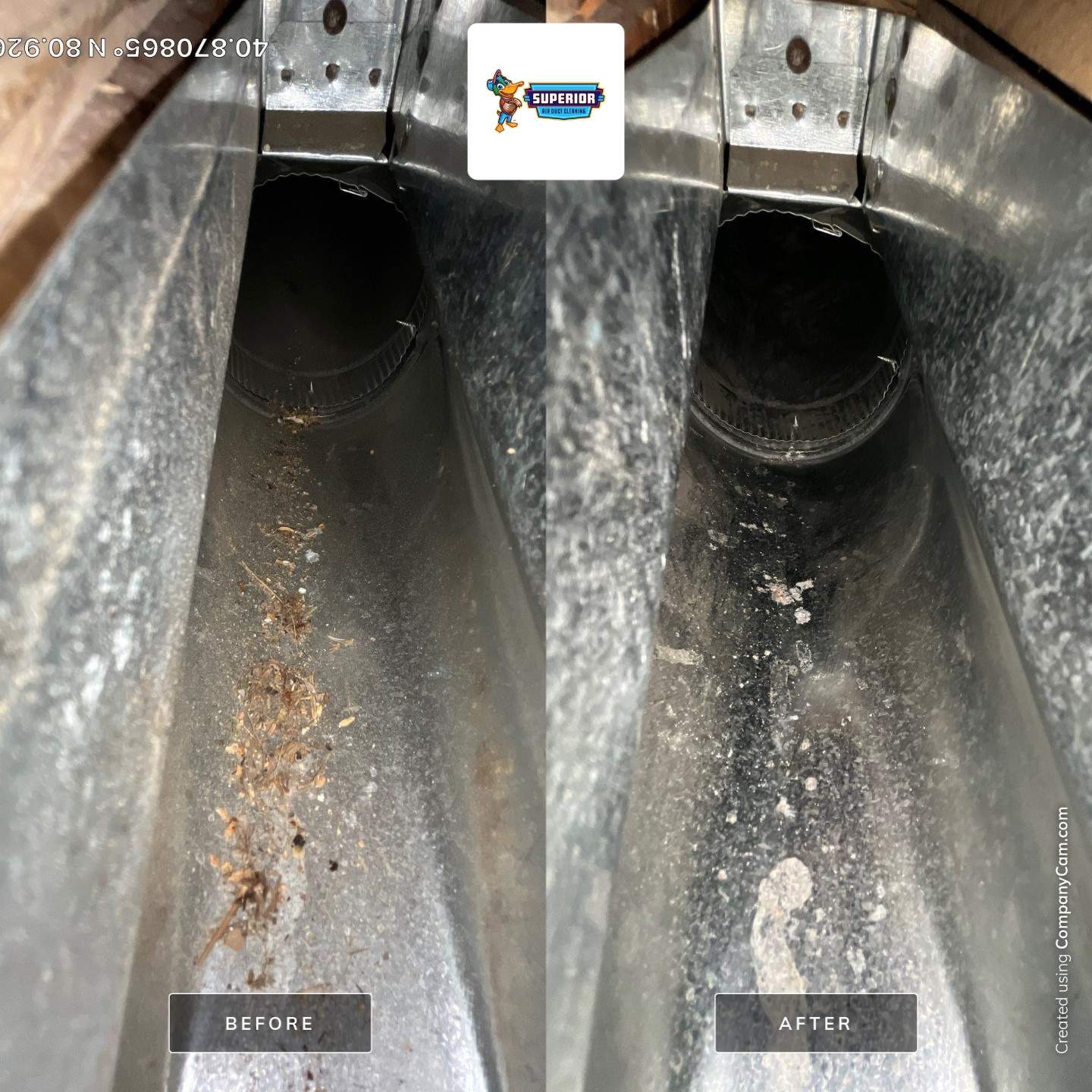 Air Duct Cleaning With a Vacuum Truck in Salem, OH by Superior Air Duct Cleaning
