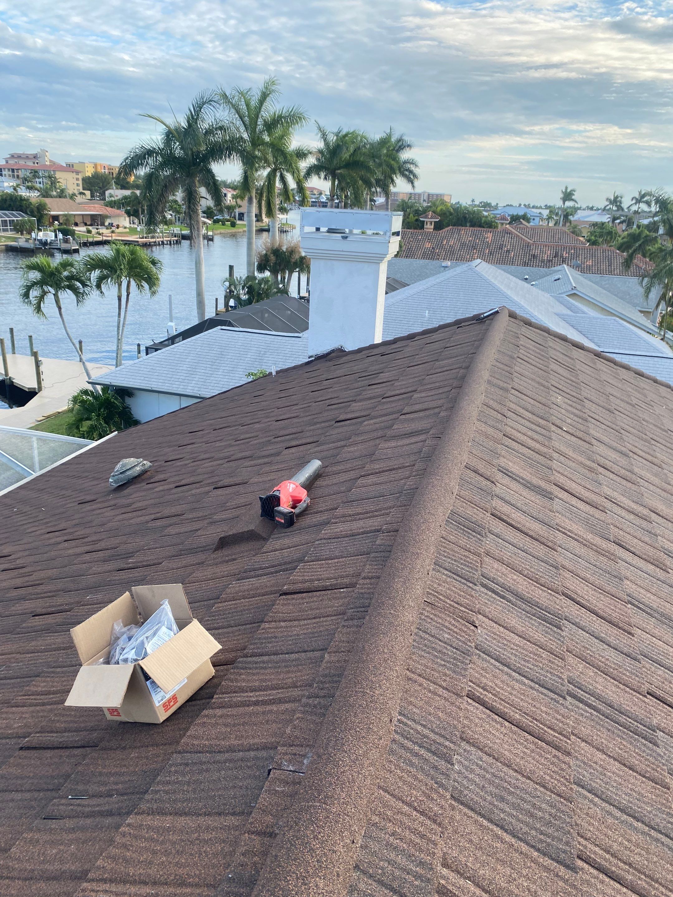 Residential Roofing Installation using Westlake (Boral) Stone Coated Steel in Cape Coral by Four Peaks Roofing
