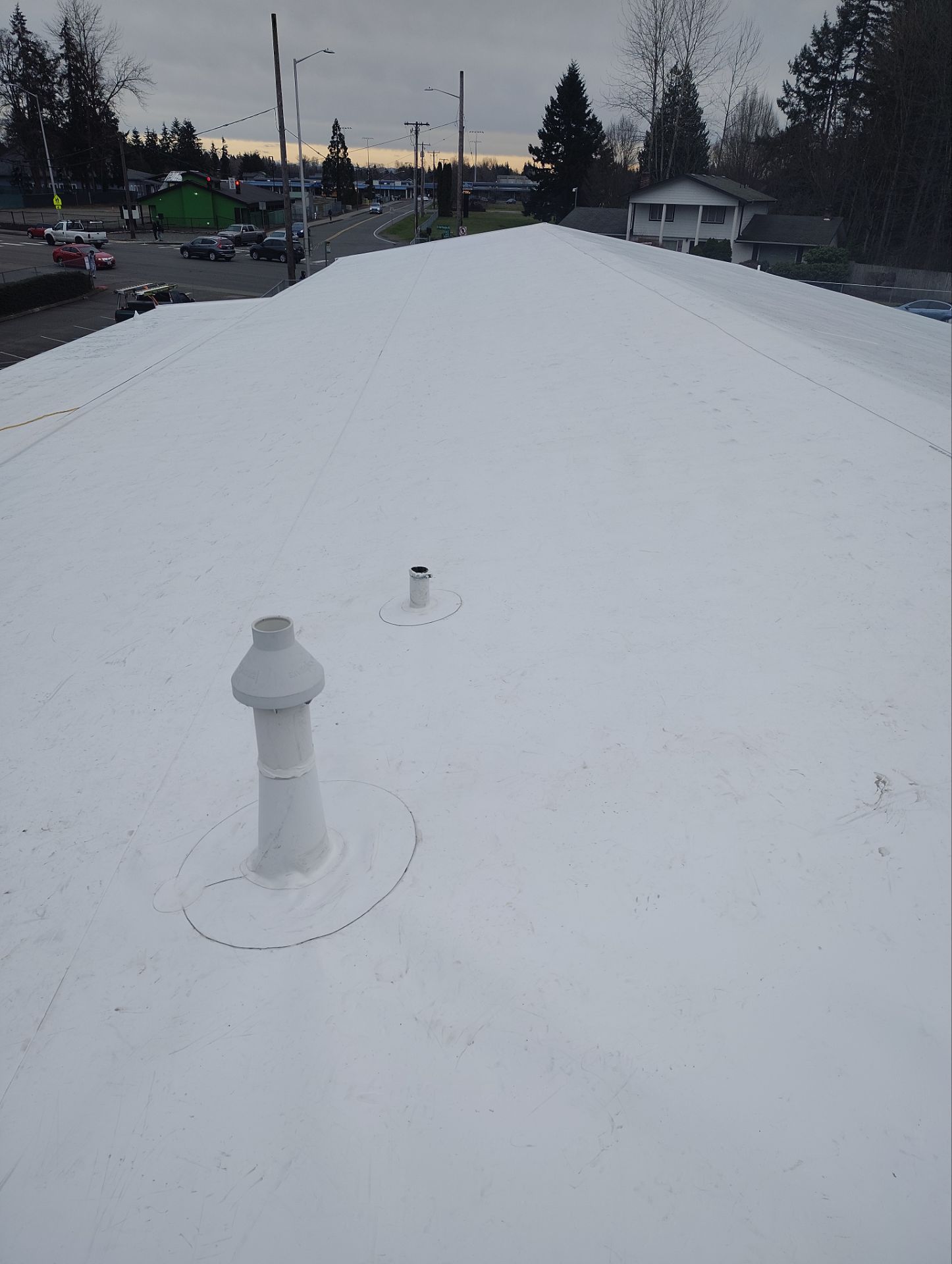 Kent Church - Reroof Project (Overlay) by Fields Roof Service Inc
