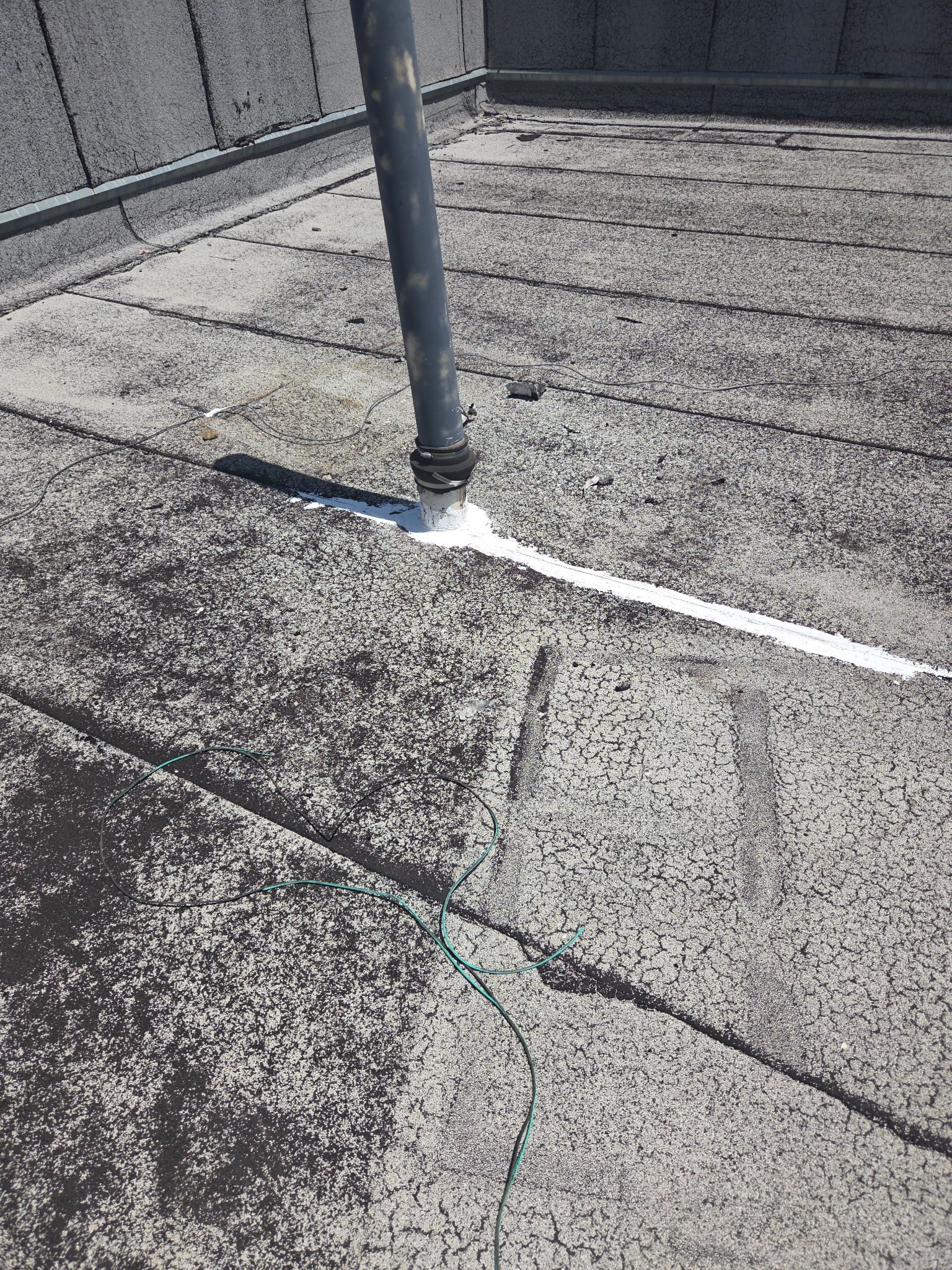 Modified Bitumen repairs.. a couple thousand dollars can save TENS of thousands and greatly prolong the life of your roof. by REPS Austin Area Roofer