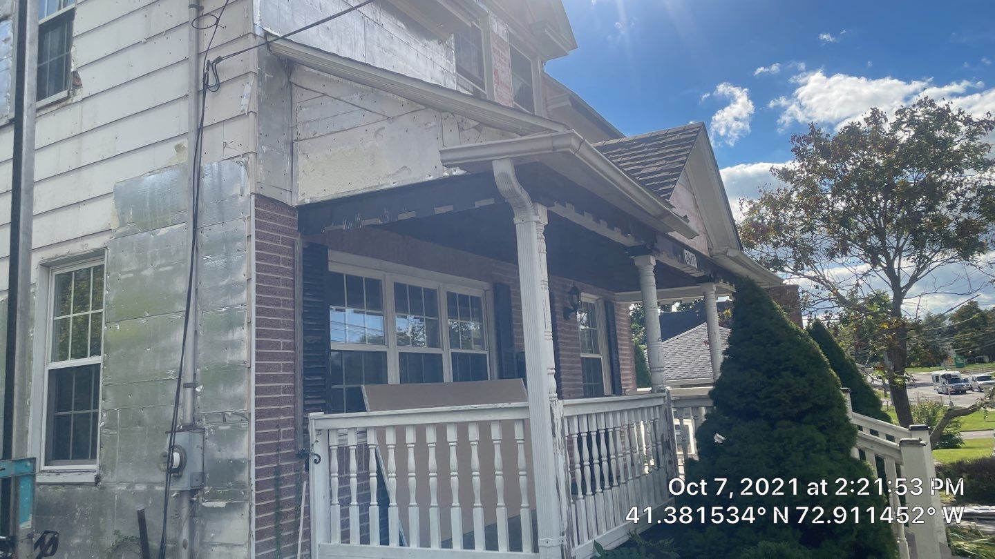 New roofing siding and gutters in new have CT by A Plus Exterior