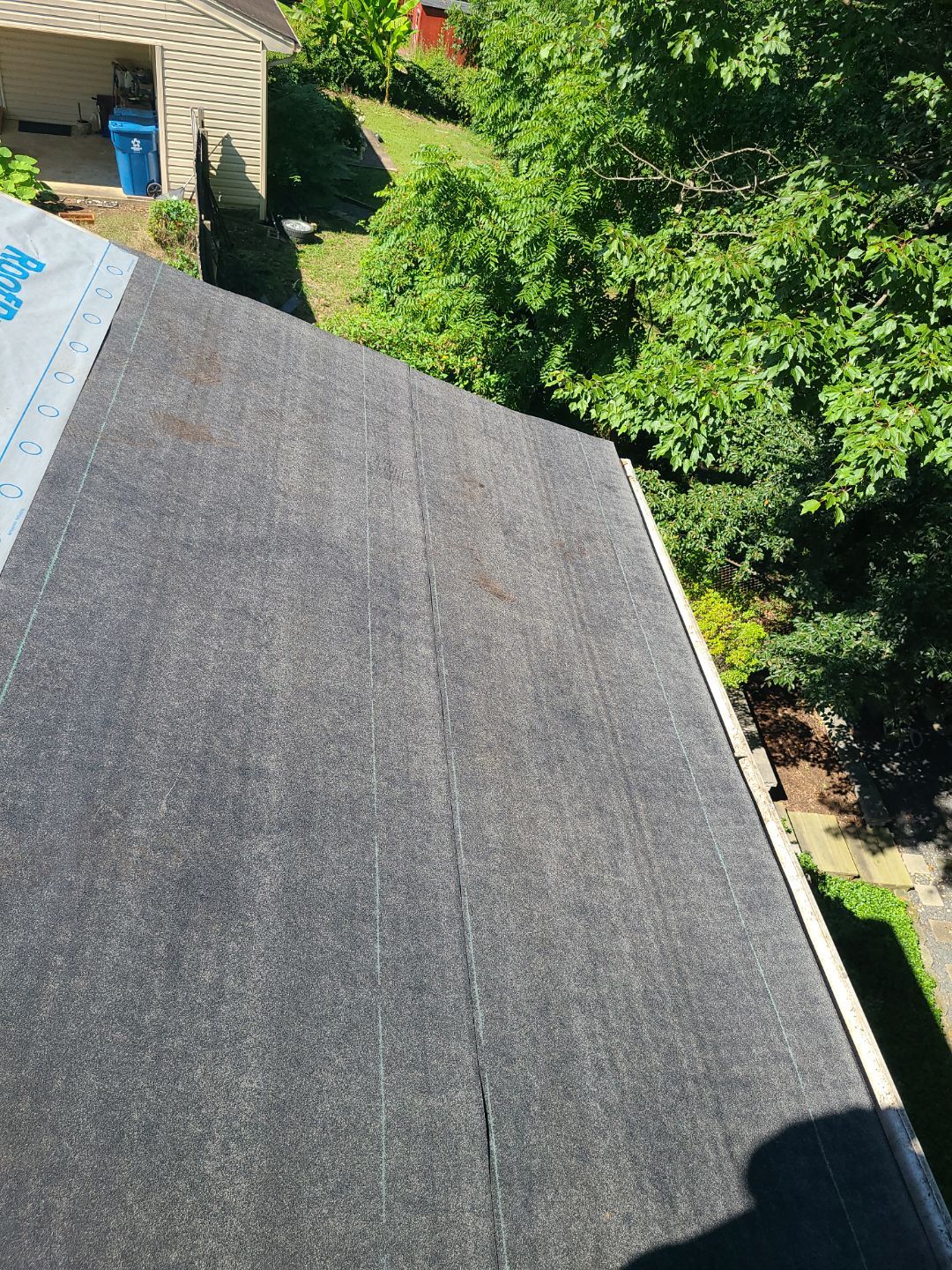 Burke: Residential Roof Installation with CertainTeed Landmark Pro Designer Shingles in Max Def Charcoal Black by RM Banning, Inc.