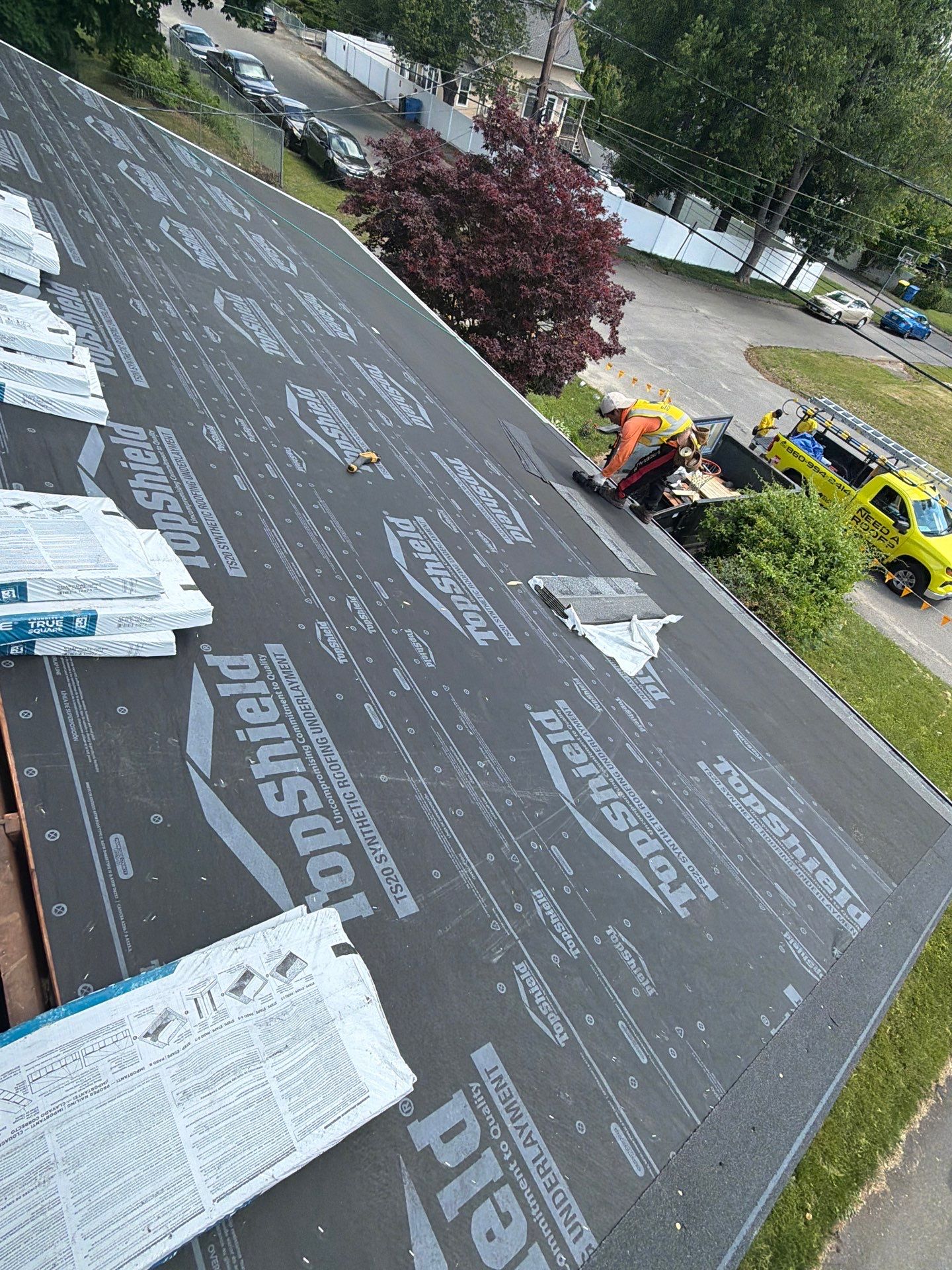 Project in Waterbury, CT by Elitex Roofing