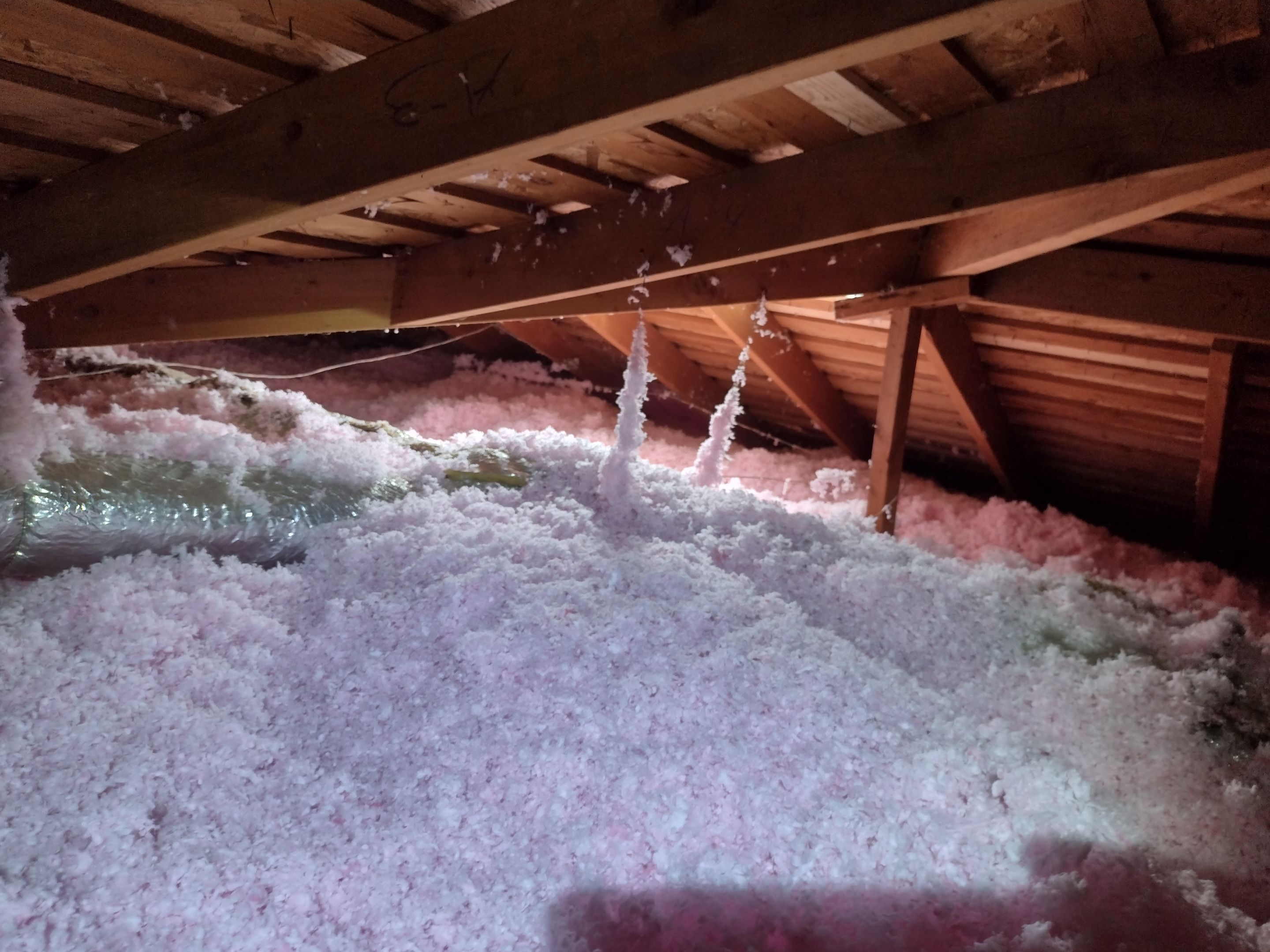 Attic Insulation, LeafGuard Gutters, and a new roof. by Byers Enterprises 