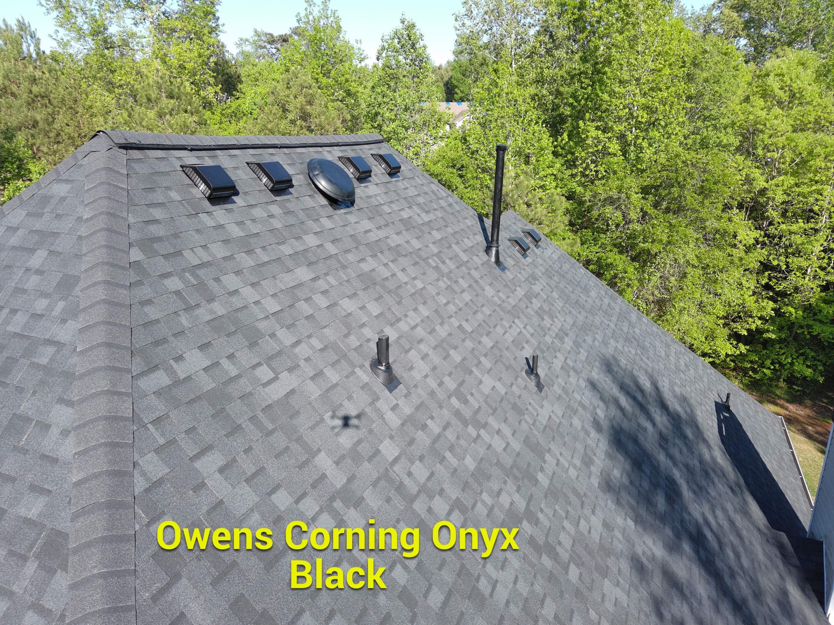 New roof installation and shingle colors by Rhino Restoration