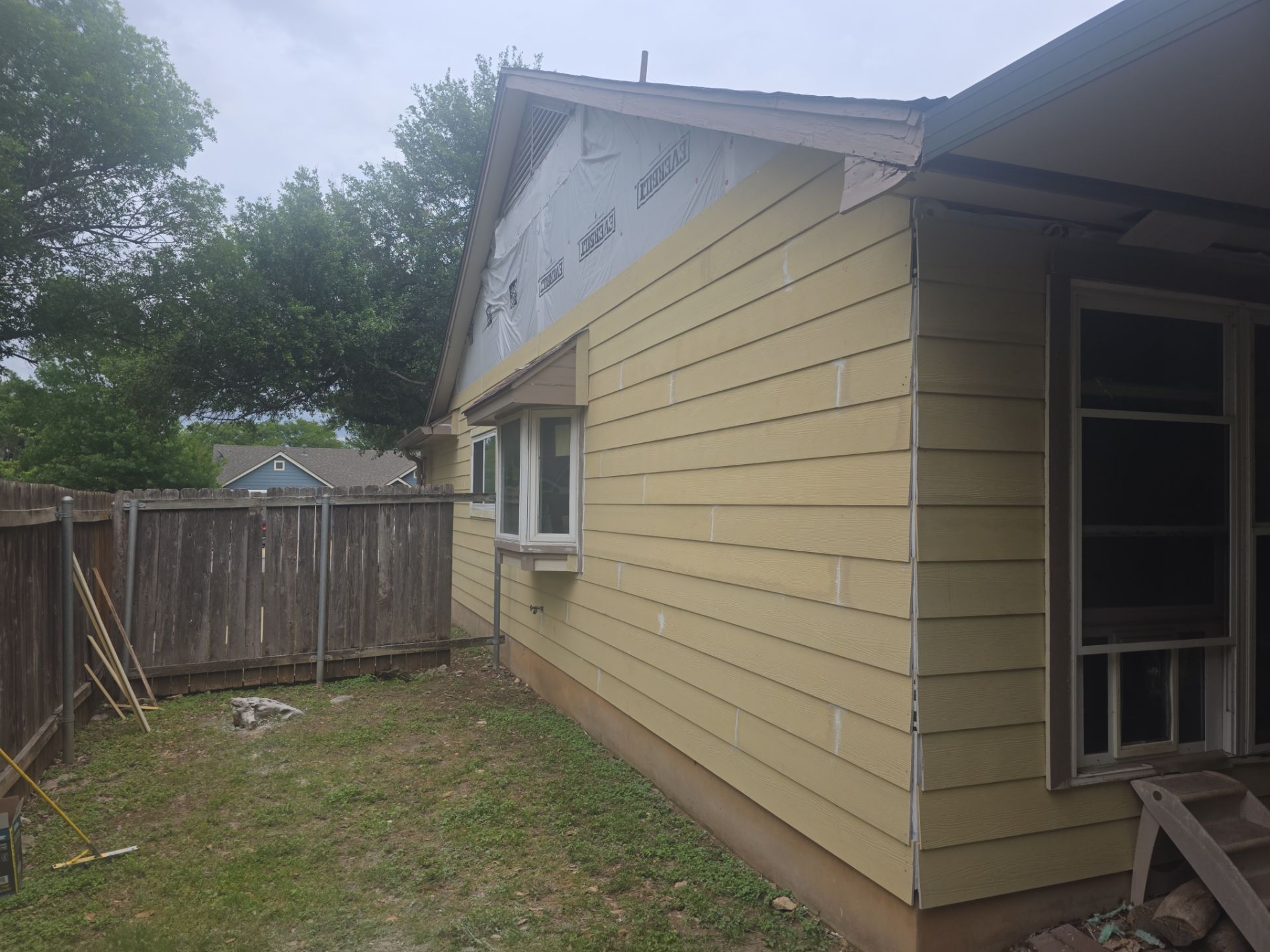 Siding project in Cedar Park, TX by REPS Austin Area Roofer