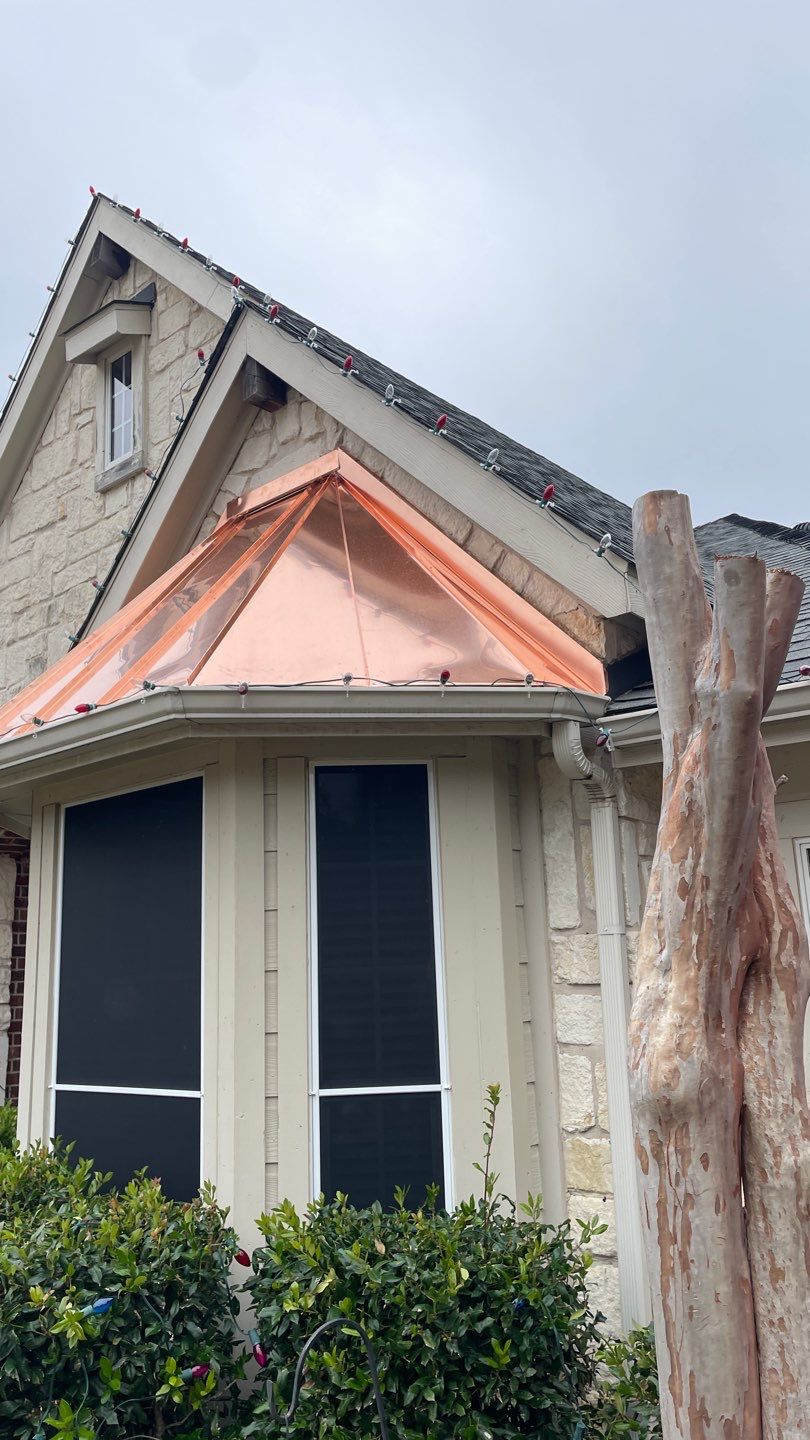Copper Bay window by Springtree Restoration 