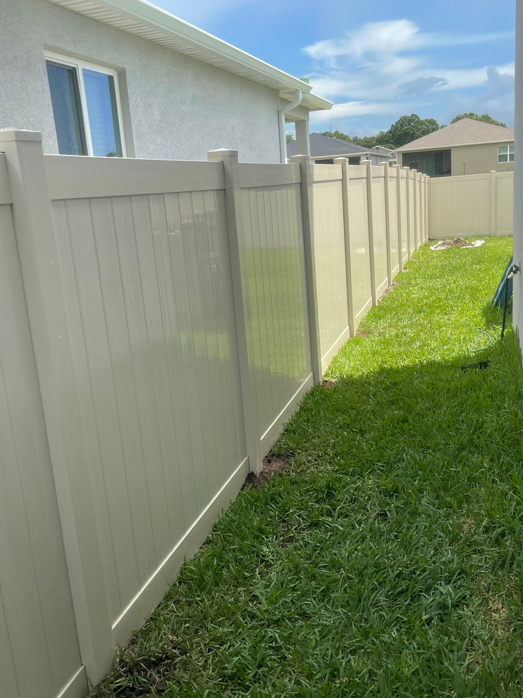 Vinyl Fence Installation using Vinyl Privacy Fence  by Asap fence and gates, LLC