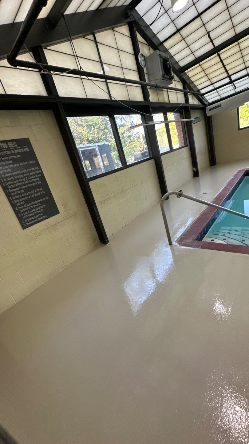 Hotel Pool Deck Project in Independence by Floors in a Day, Inc