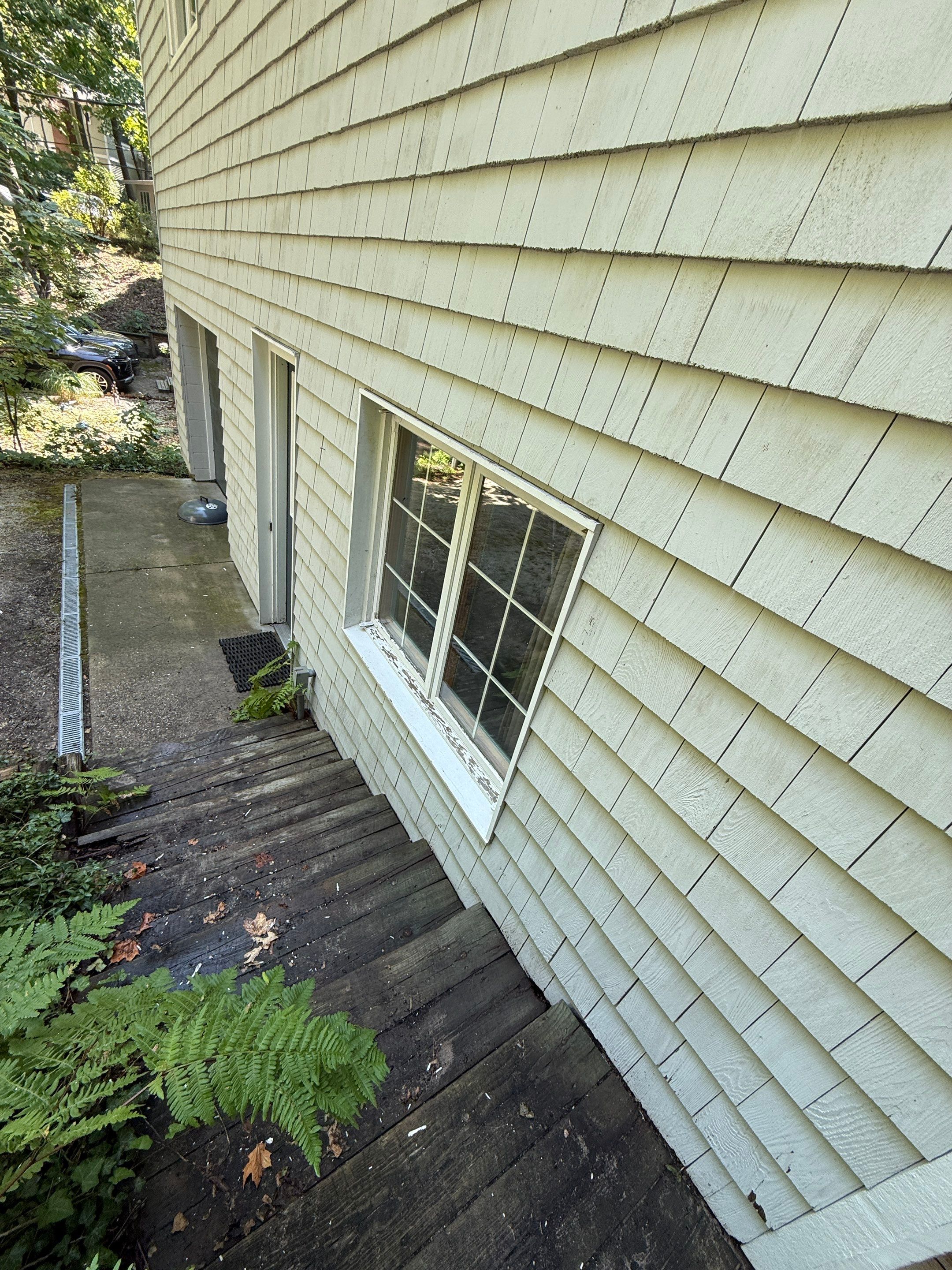Lakefront Deck Pressure Washing, Exterior Wood Staining, and Painting in West Olive MI by Gordon Painting