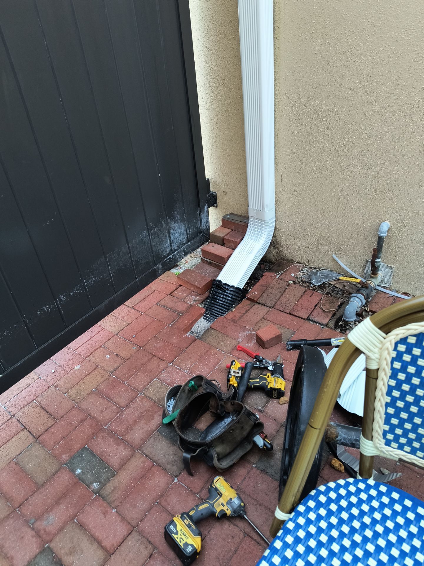Downspout Installation in Longboat Key FL by Gutter Professors