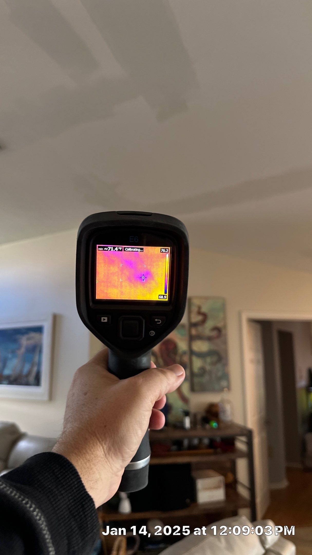 Mold Assessment using IR Camera, Moisture Meter, Air Cassette samples and Tape lifts by Building performance Solutions LLC
