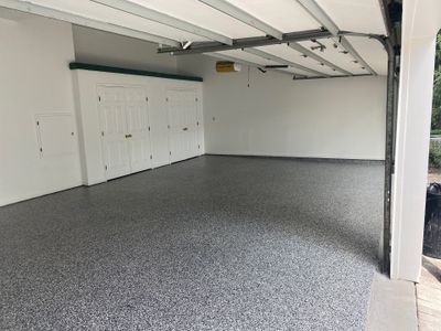 Bryson C. gets a new garage floor!