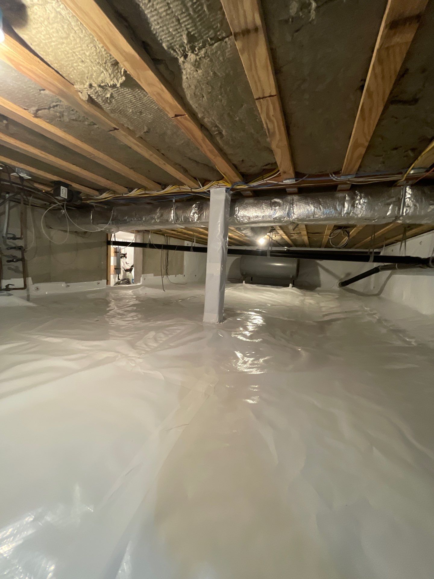 Crawl Space Encapsulation by NYS Foam & Energy