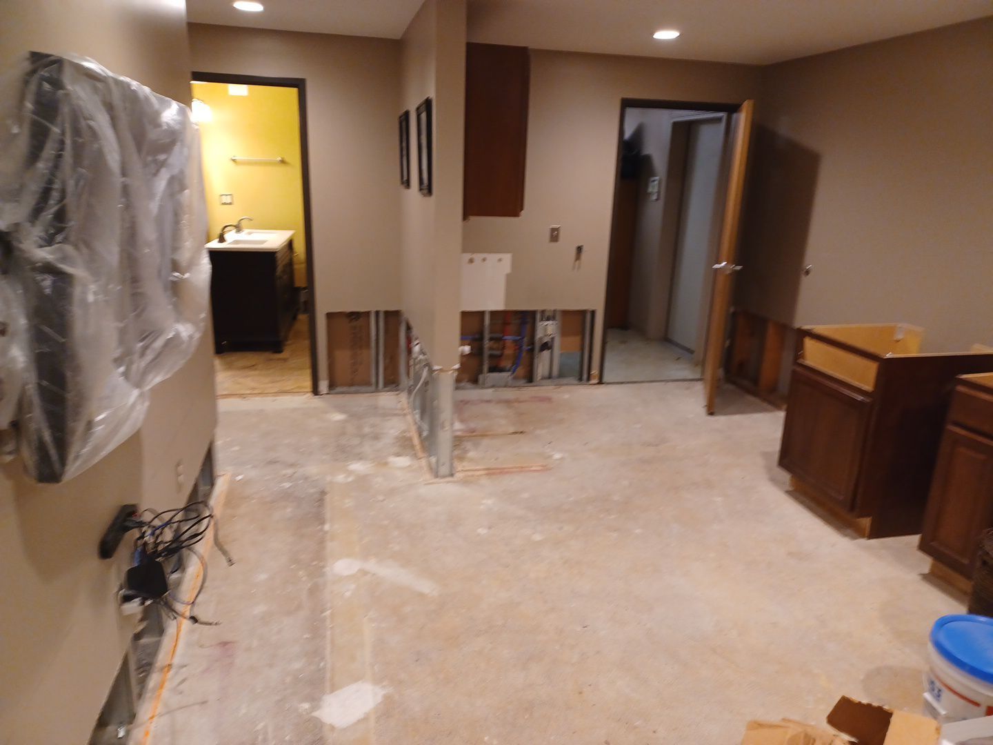 Project in Commerce Township by EzDry Water Mitigation & Property Restoration