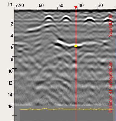 Concrete Scanning using Concrete GPR Scanner