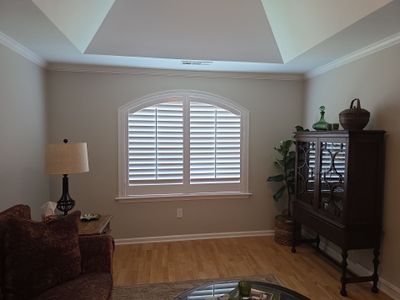 Arched shutters in Greenville, SC