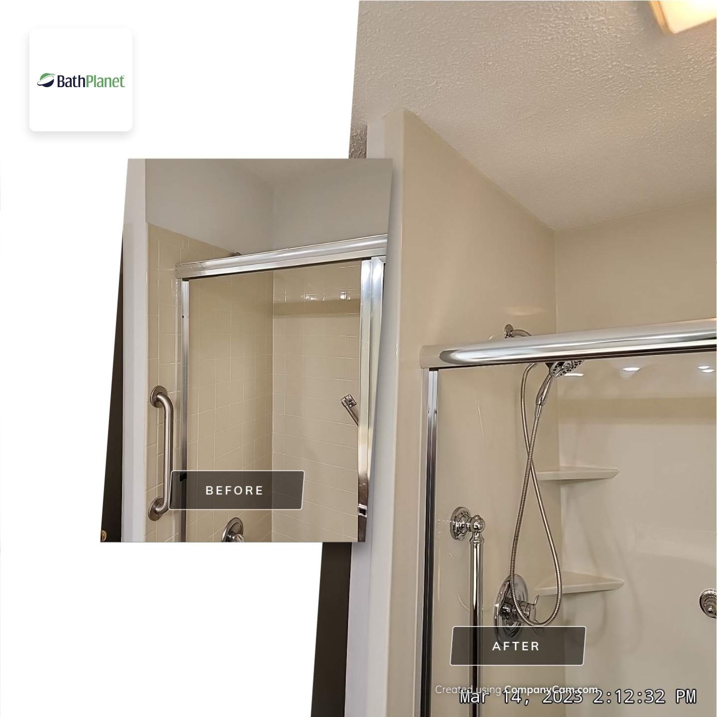 Tub to Shower by BathPlanet SW Virginia