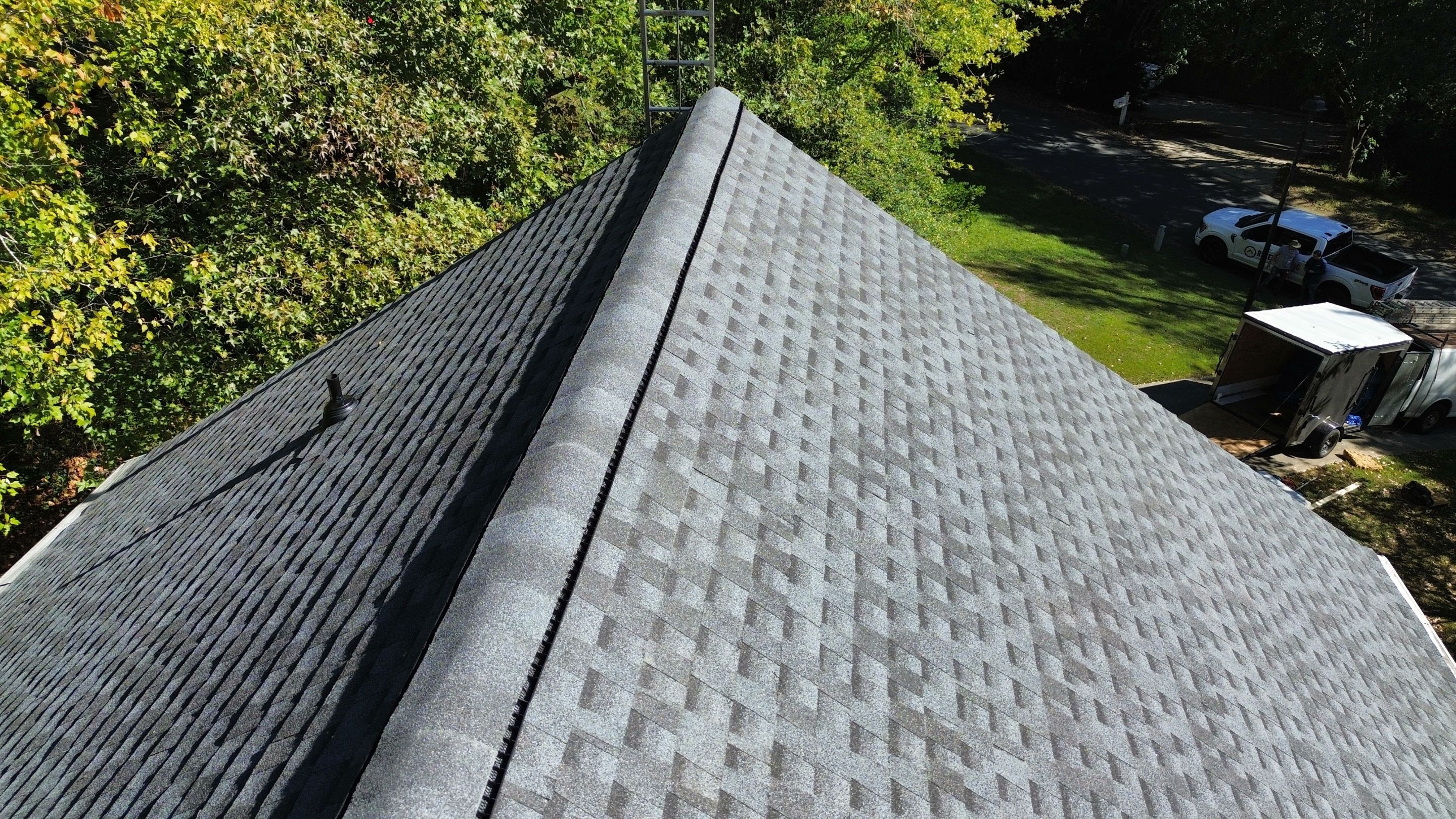 Acworth, GA Roof Replacement GAF Timberline HDZ Pewter Gray by Reset Roofing