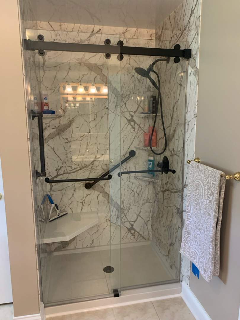 Walk-In Shower Installation in Highland, NY by Yankee Home Improvement