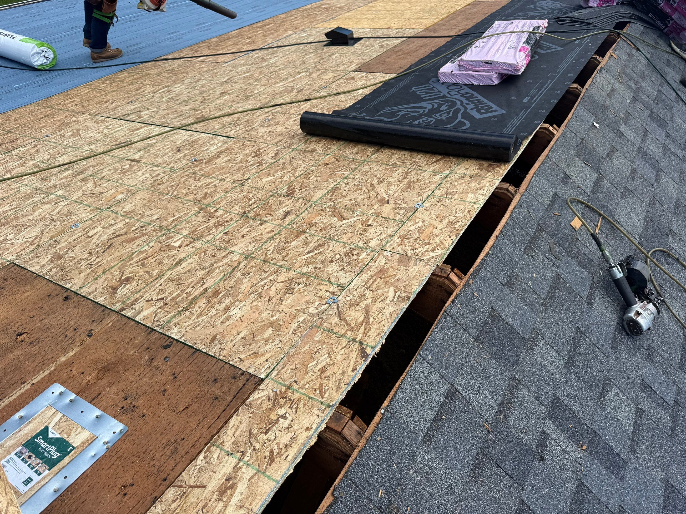 Roof Replacement using Owens Corning Tru Definitions by 180 Contractors