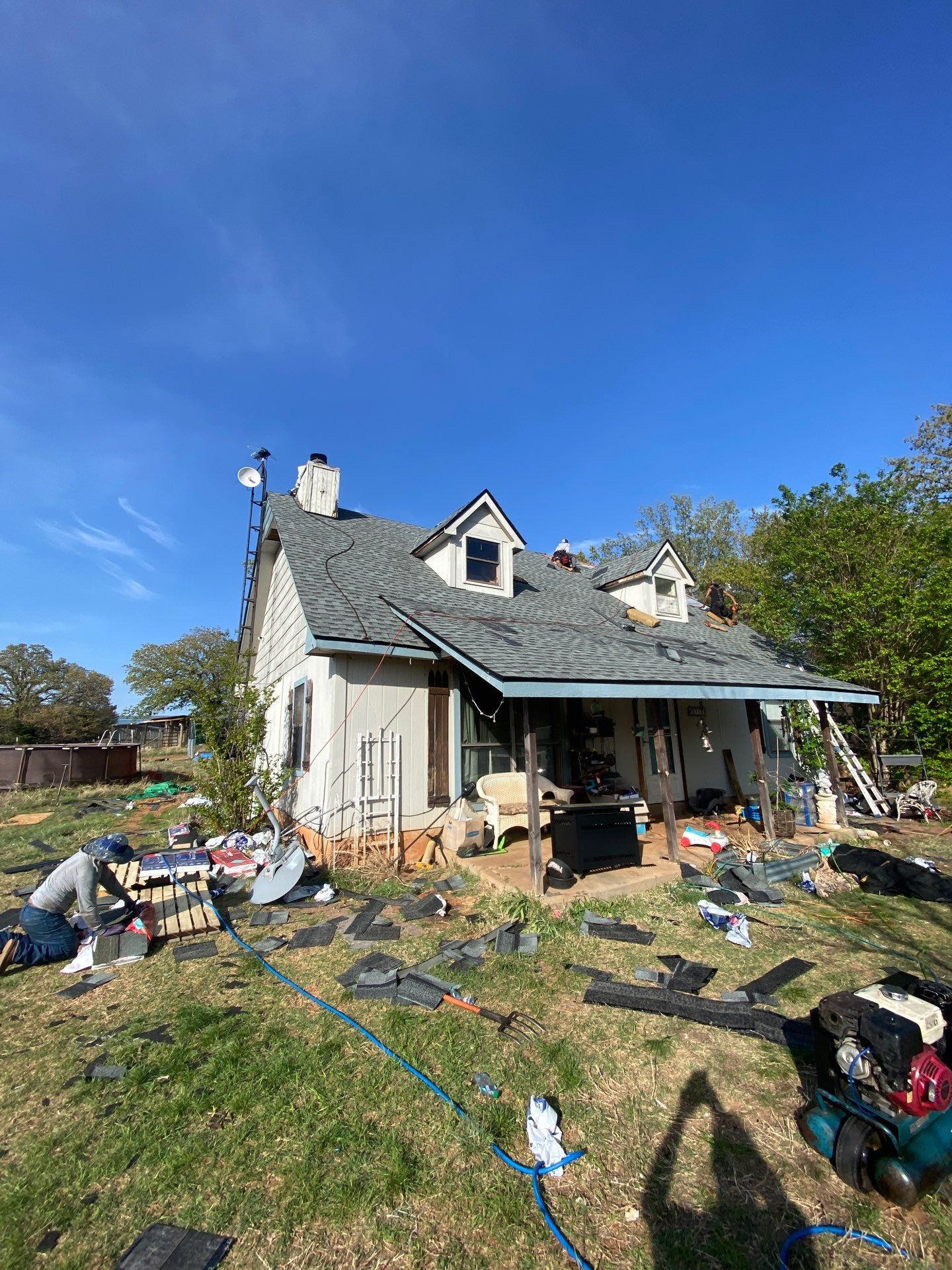 Asphalt Shingle Roof Replacement in Ardmore by BANA Roofing and Solar Supply
