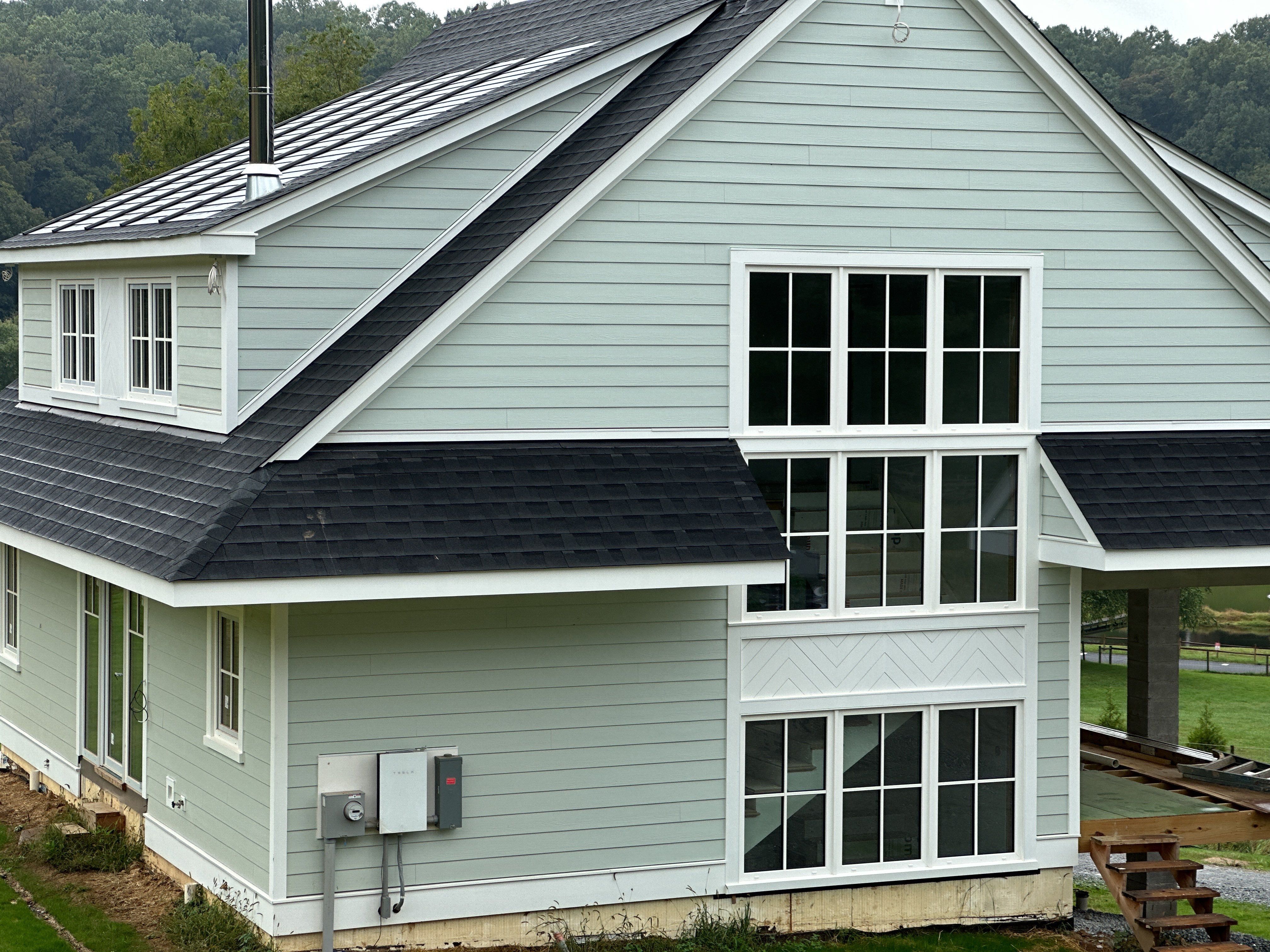 GAF Timberline Solar on New Construction by American Home Contractors