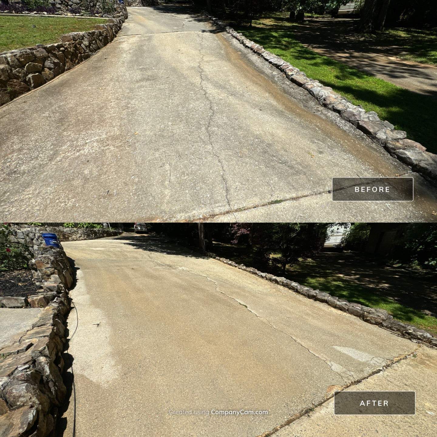 Jason's Driveway by Mr. Mister Power Washing