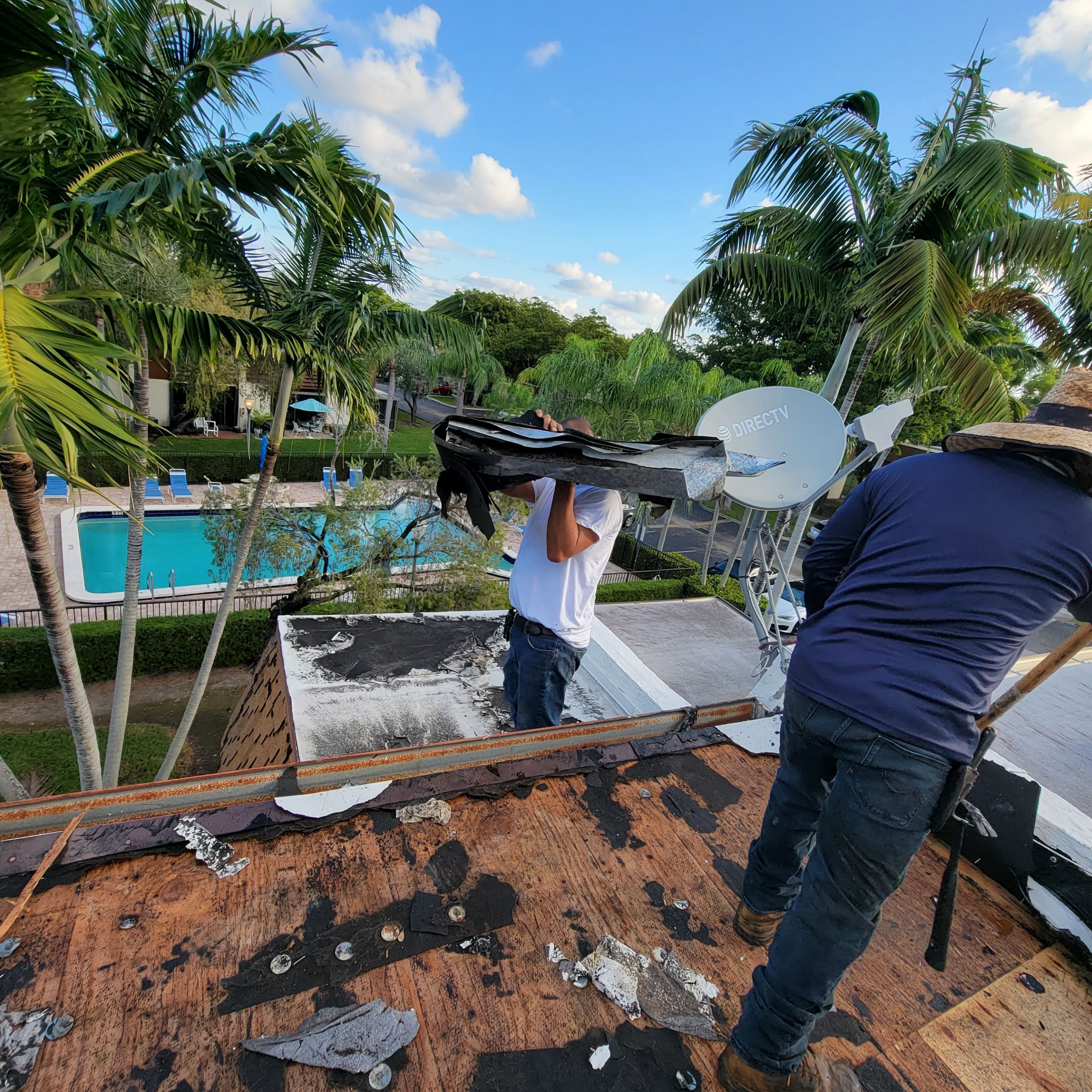 Scott St., Hollywood, FL by G&J Roofing 