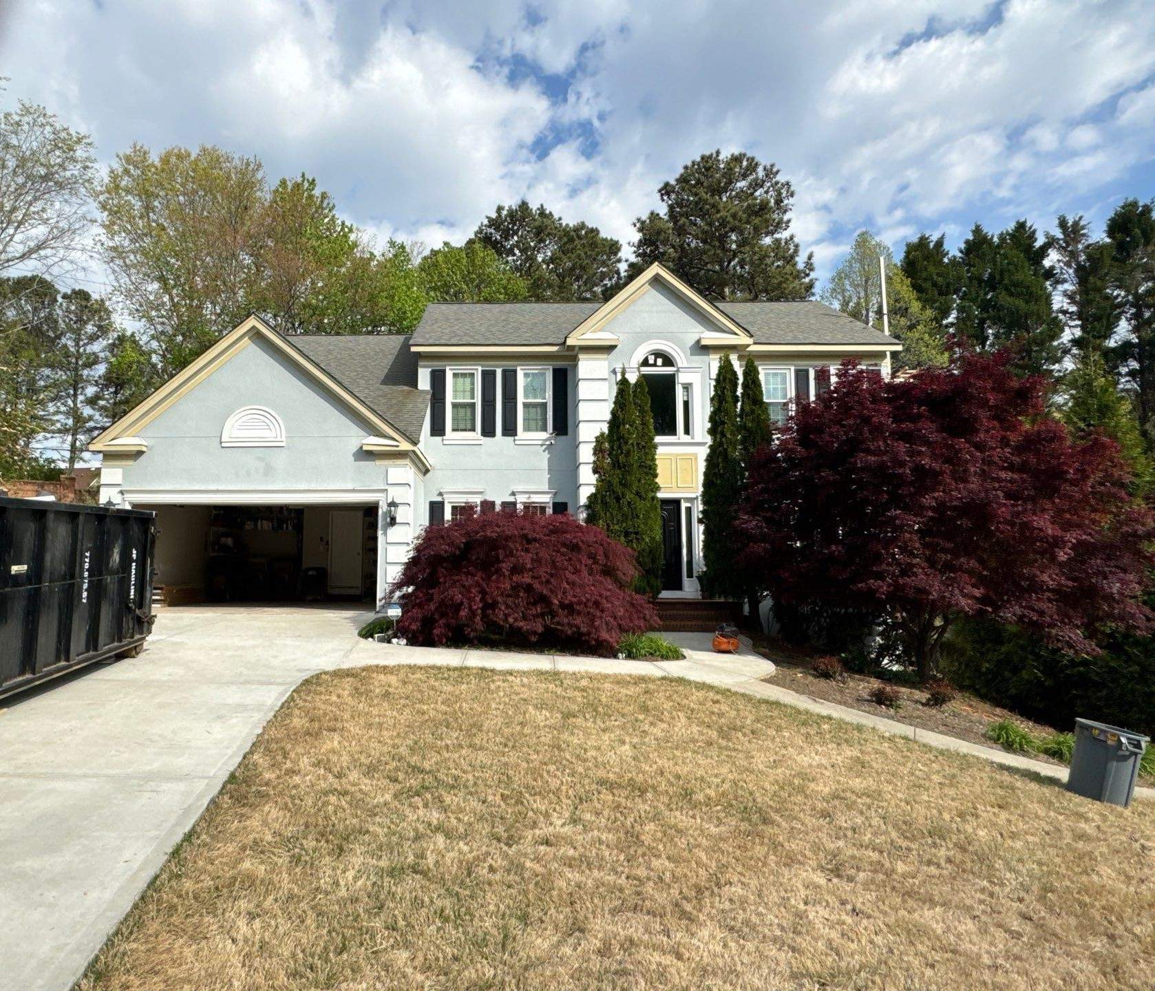 Full Exterior Siding Replacement and Custom Deck in Johns Creek by Swift Home Renovations 