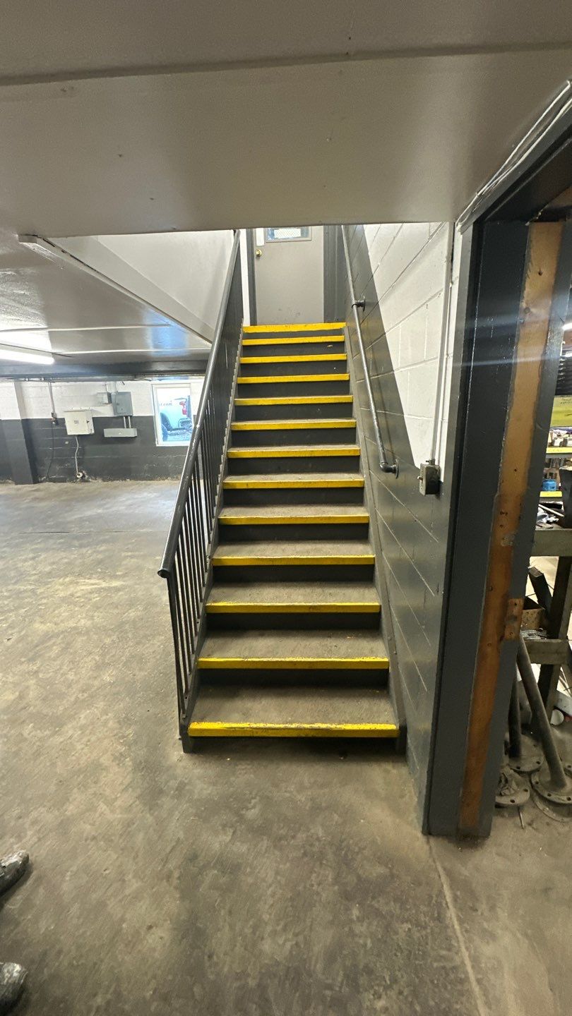 Industrial Grey Grit Project in Mars by Floors in a Day, Inc