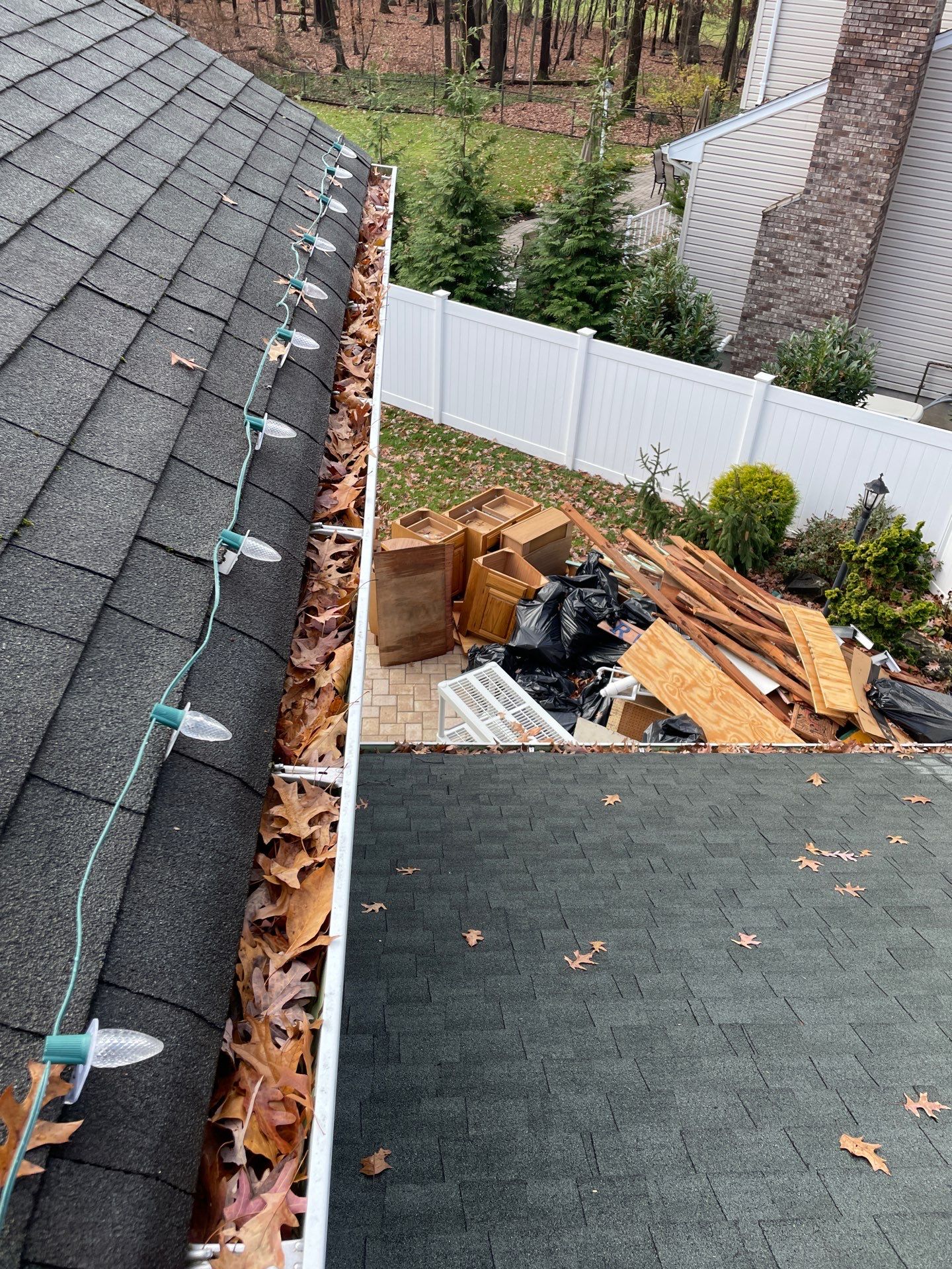 Comprehensive Residential Gutter Cleaning and System Flush in Wayne by NJ Home Maintenance Services